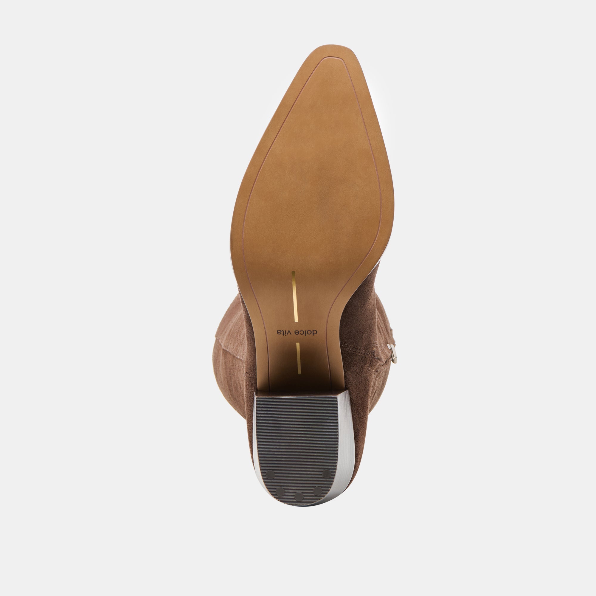 Dolce Vita SHOES | Virona H2O Waterproof Dk Brown Suede Wide Calf Boots