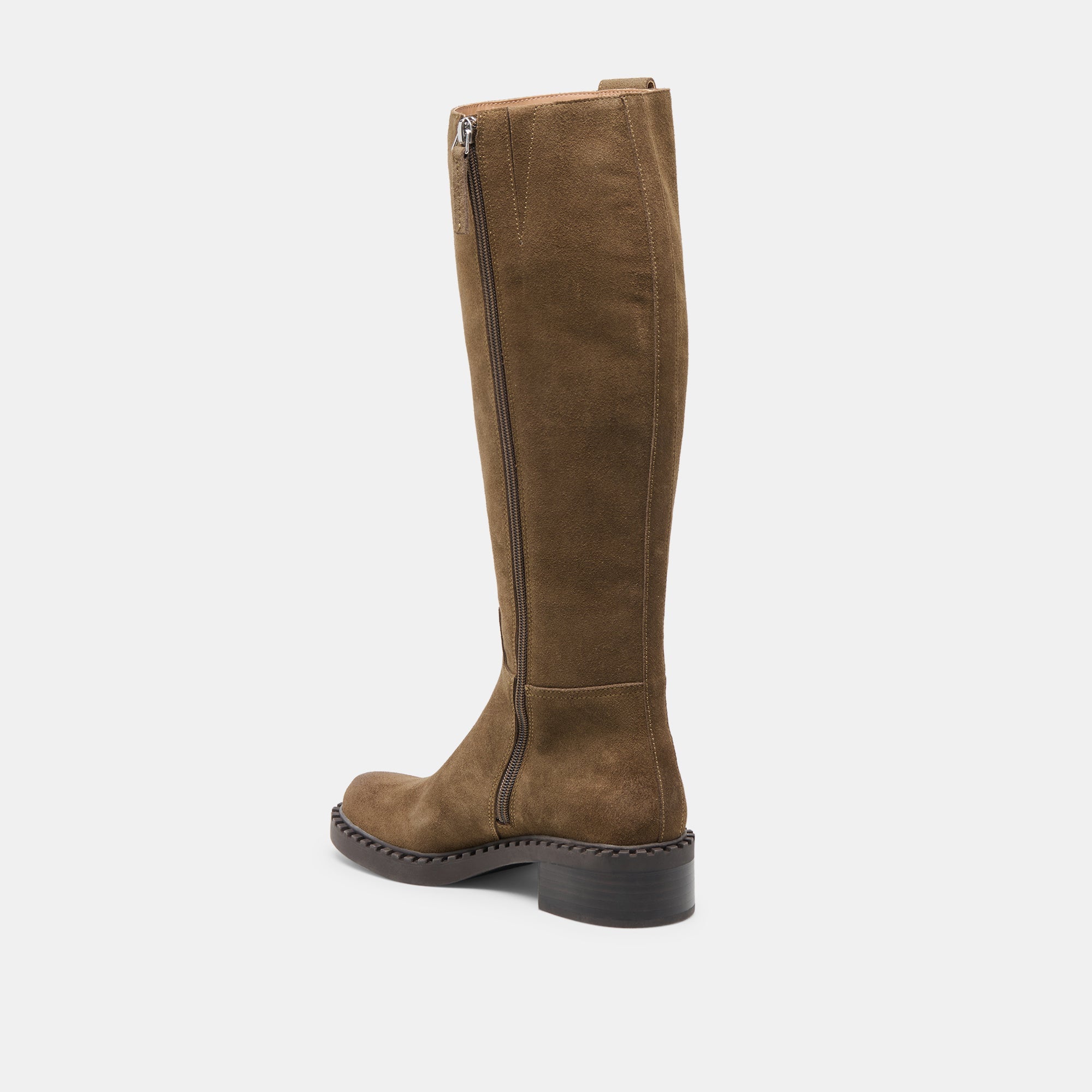 Dolce Vita SHOES | Glory H2O Waterproof Olive Suede Boots