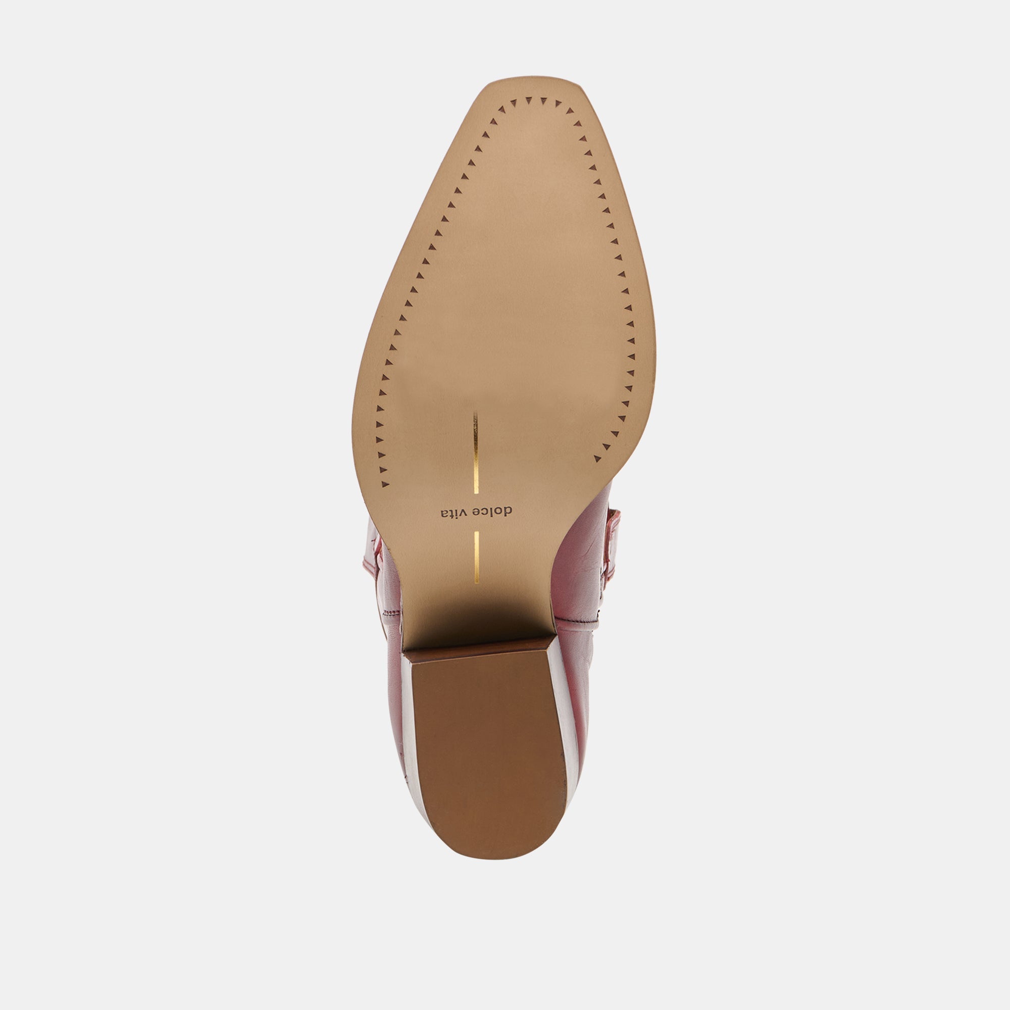 Dolce Vita SHOES | VIGLA Garnet Leather Pointed-Toe Western Boots