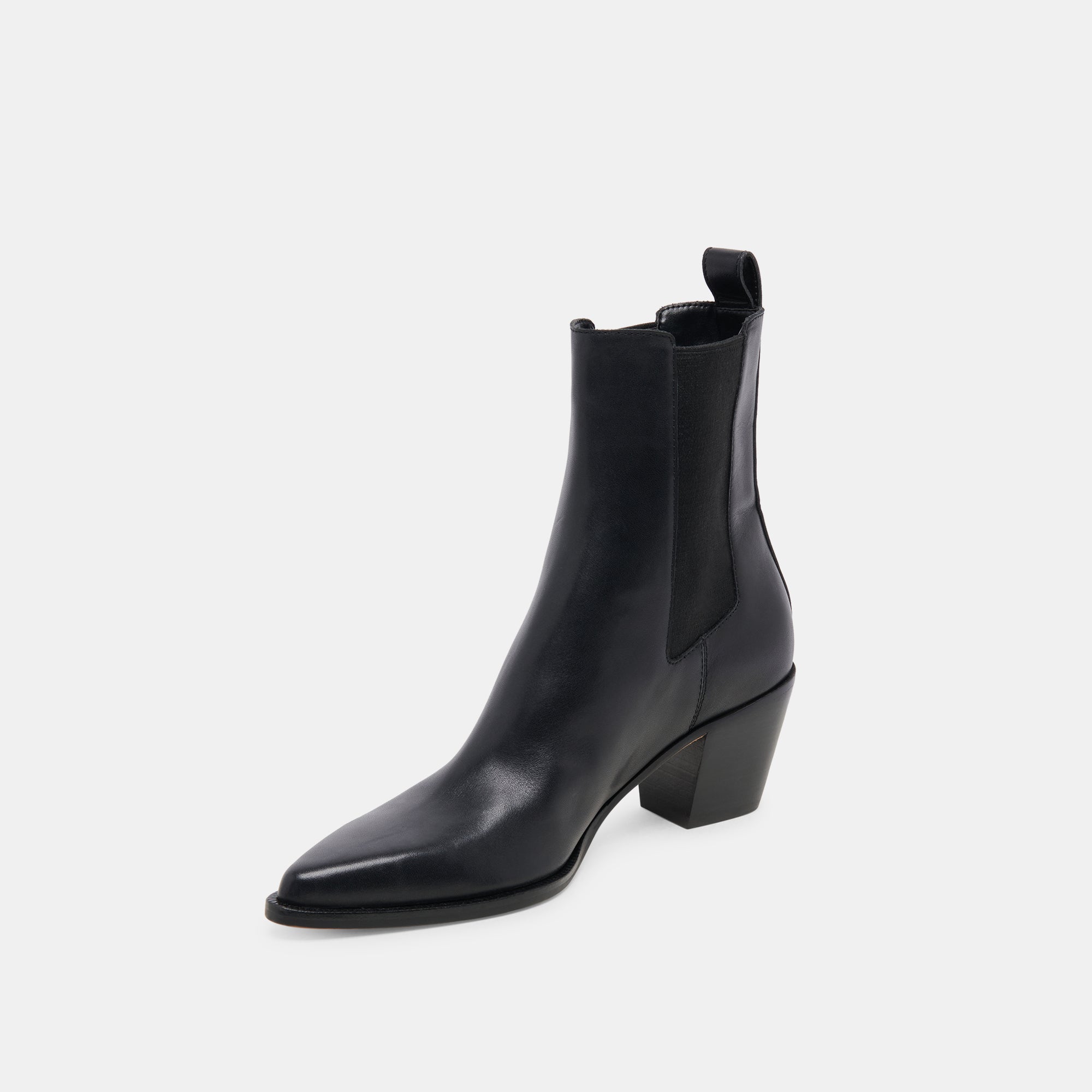 Dolce Vita SHOES | SHADIE H2O WIDE BOOTIES BLACK LEATHER
 – Dolce Vita
