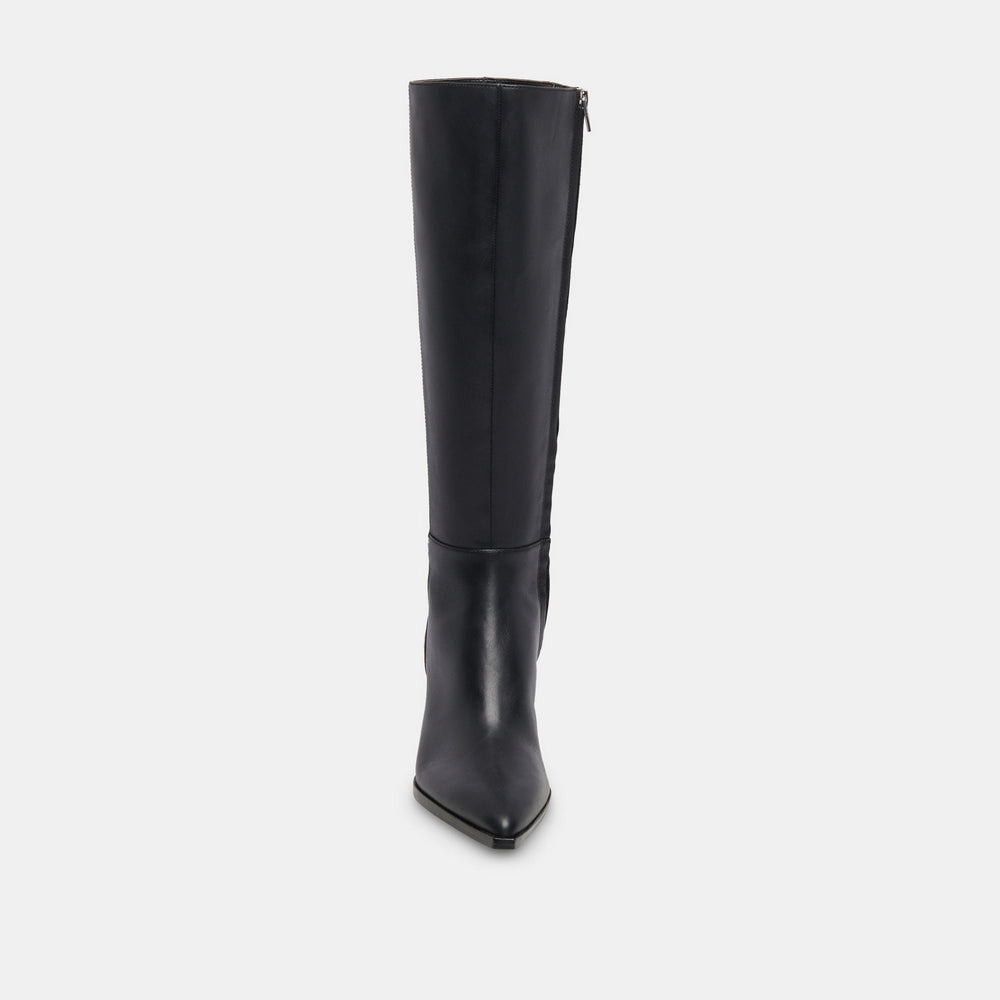 Dolce Vita SHOES | Auggie Black Leather Boots