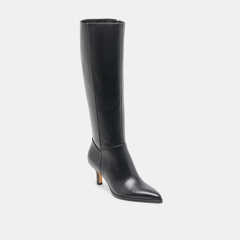 Dolce Vita SHOES | Aldy Black Leather Boots