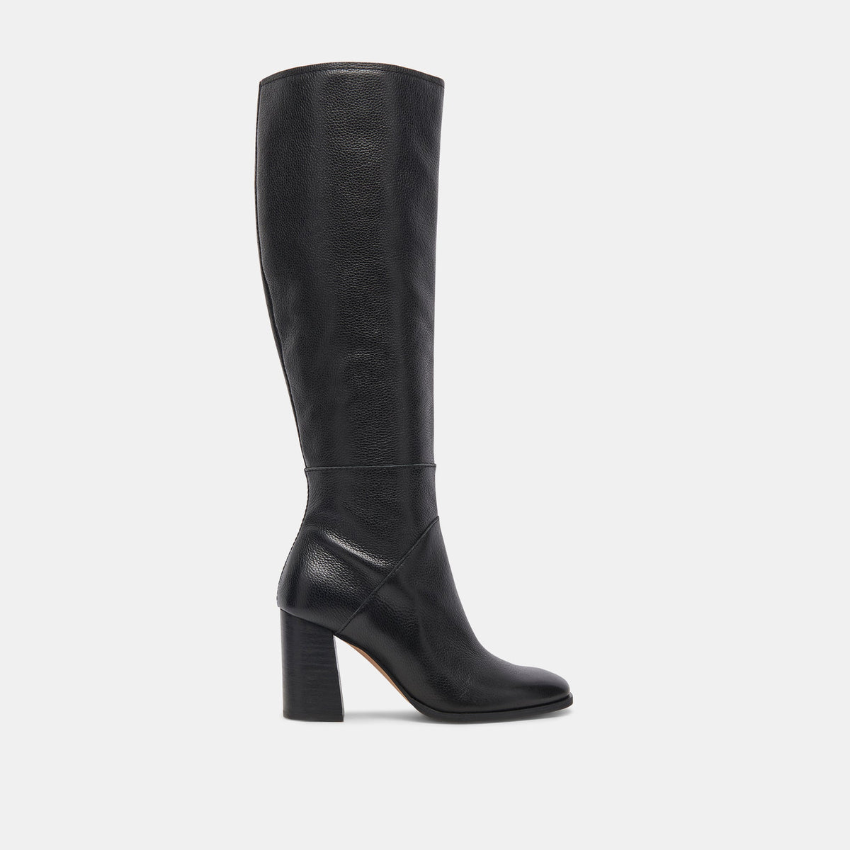 Dolce Vita SHOES | Fynn Boots Onyx Leather | Knee-High Onyx Leather Boots
 – Dolce Vita