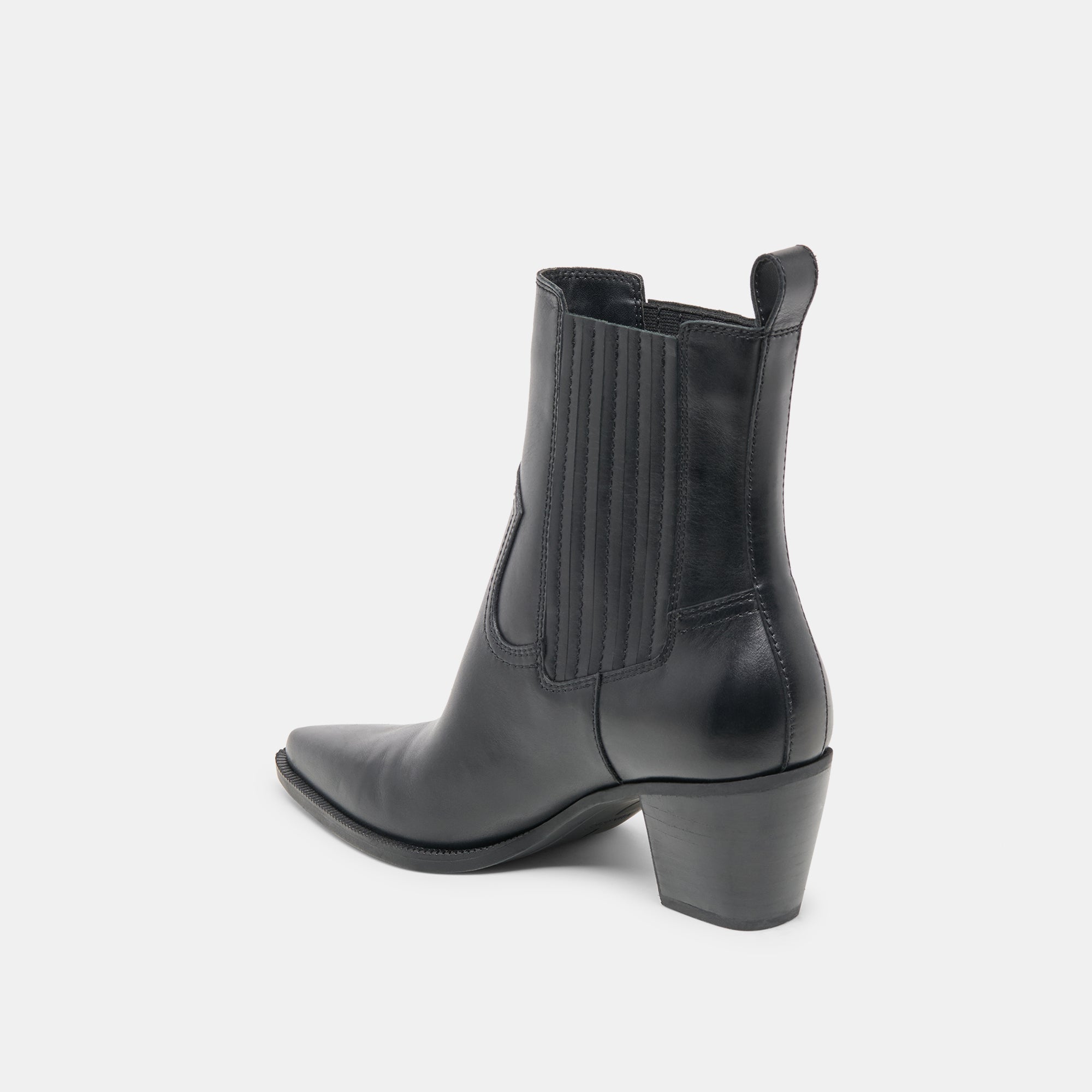 Dolce Vita SHOES | Slim Black Leather Booties