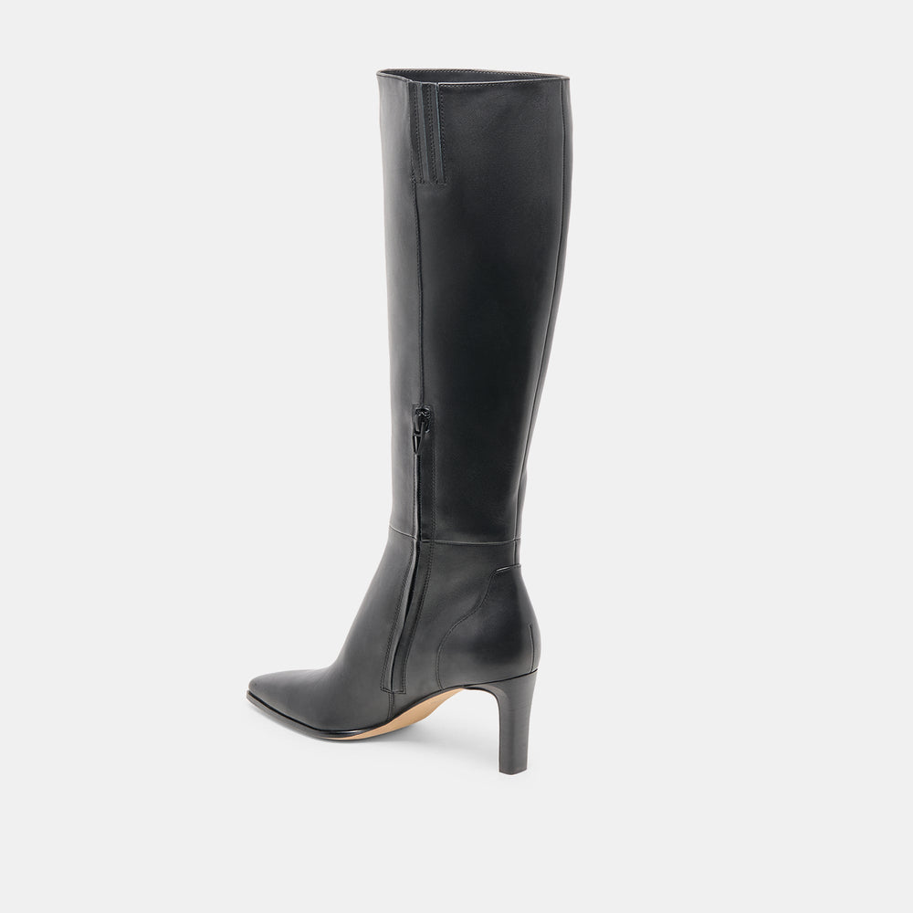 Dolce Vita SHOES | Emmi Black Leather Boots