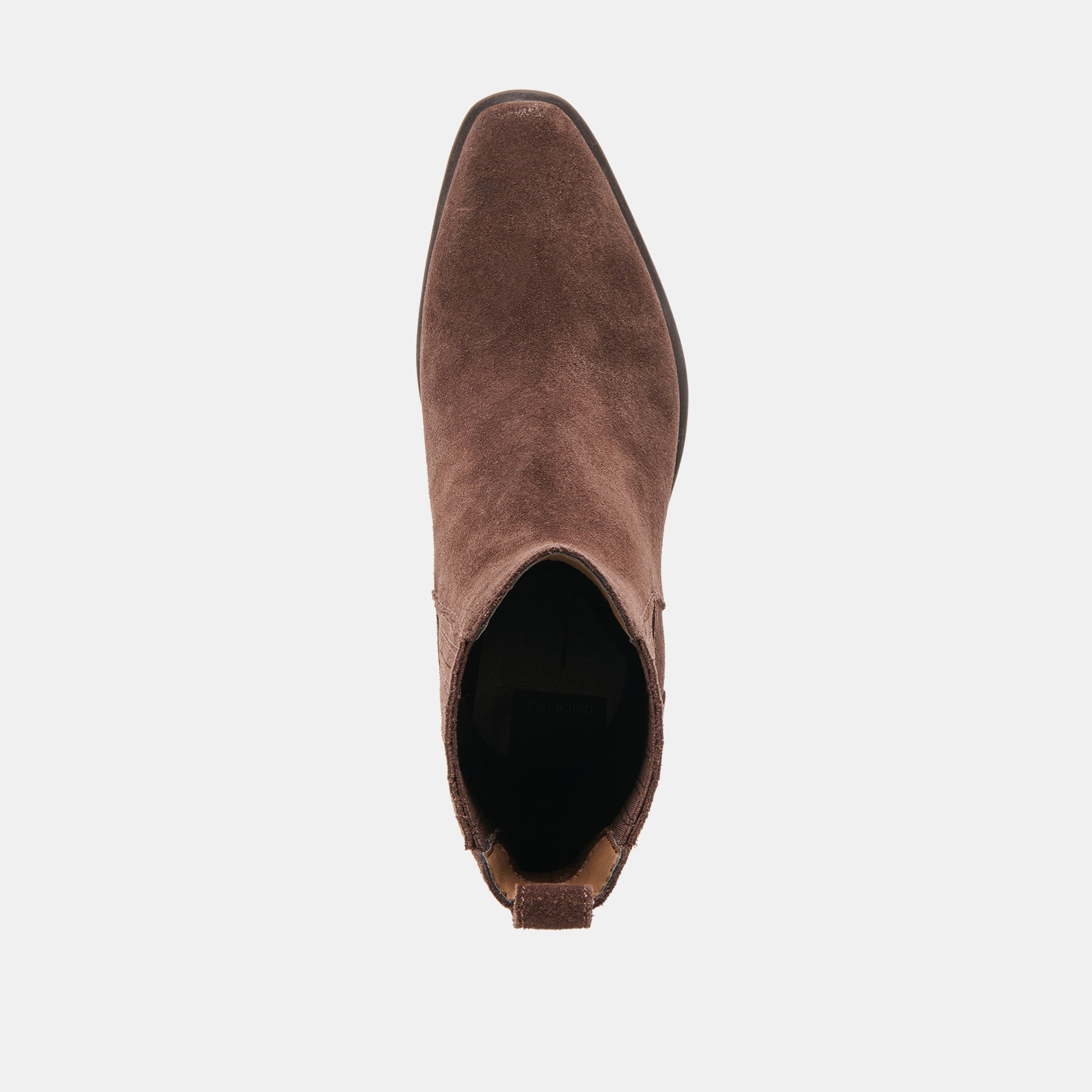 Dolce Vita SHOES | Faint H2O Waterproof Dk Brown Suede Booties