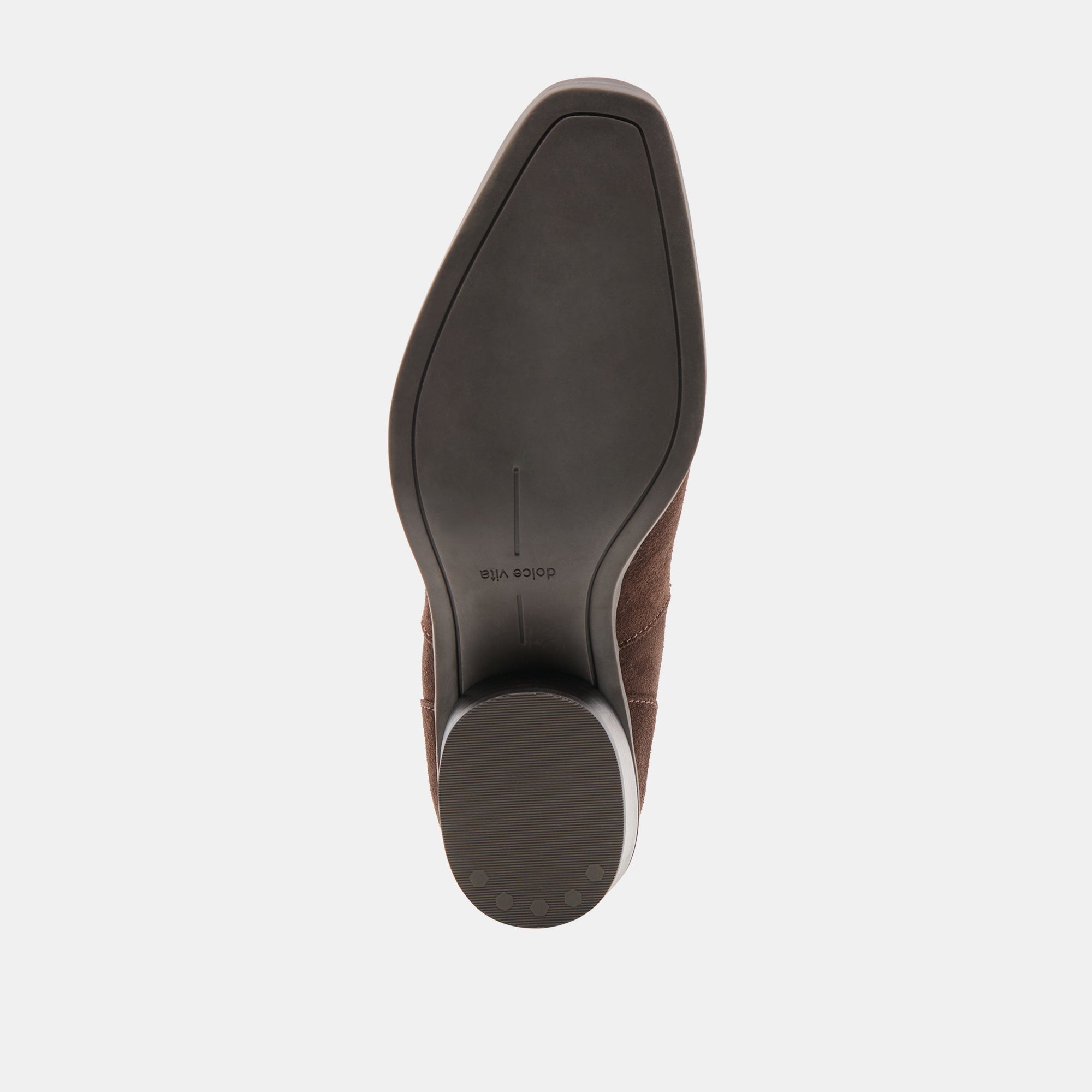 Dolce Vita SHOES | Faint H2O Waterproof Dk Brown Suede Booties