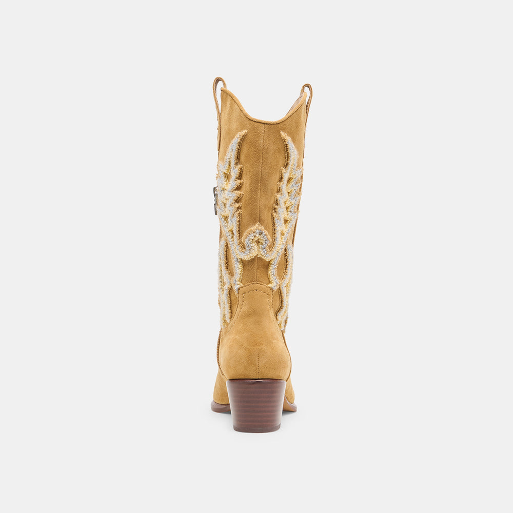 Dolce Vita SHOES | Vila Caramel Suede Boots