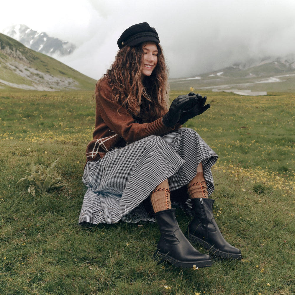 Dolce Vita SHOES | Simaya H2O Waterproof Black Leather Boots