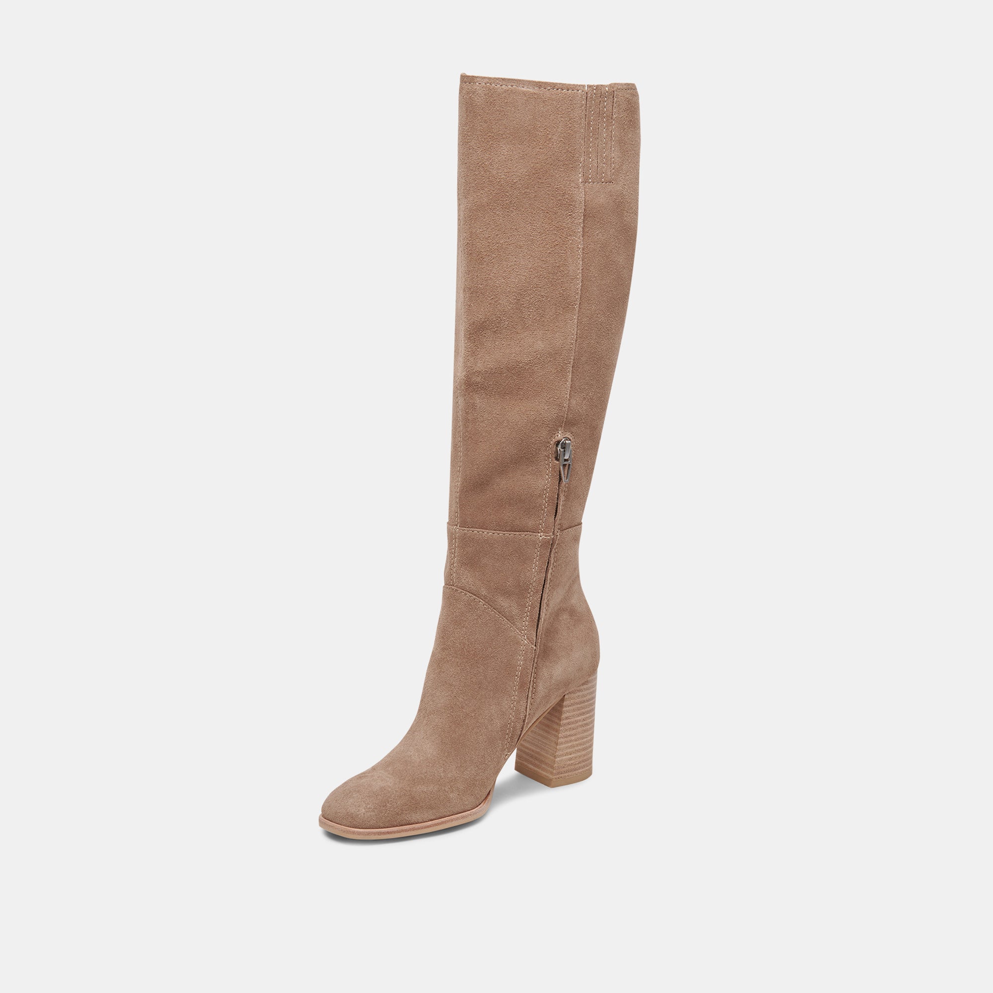 Dolce Vita SHOES | FYNN Boots Truffle Suede | Knee-High Truffle Suede Boots
 – Dolce Vita