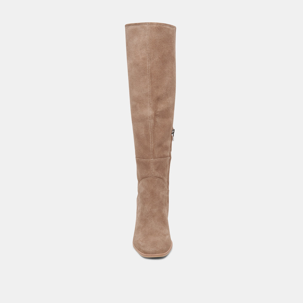 Dolce Vita SHOES | FYNN Boots Truffle Suede | Knee-High Truffle Suede Boots
 – Dolce Vita