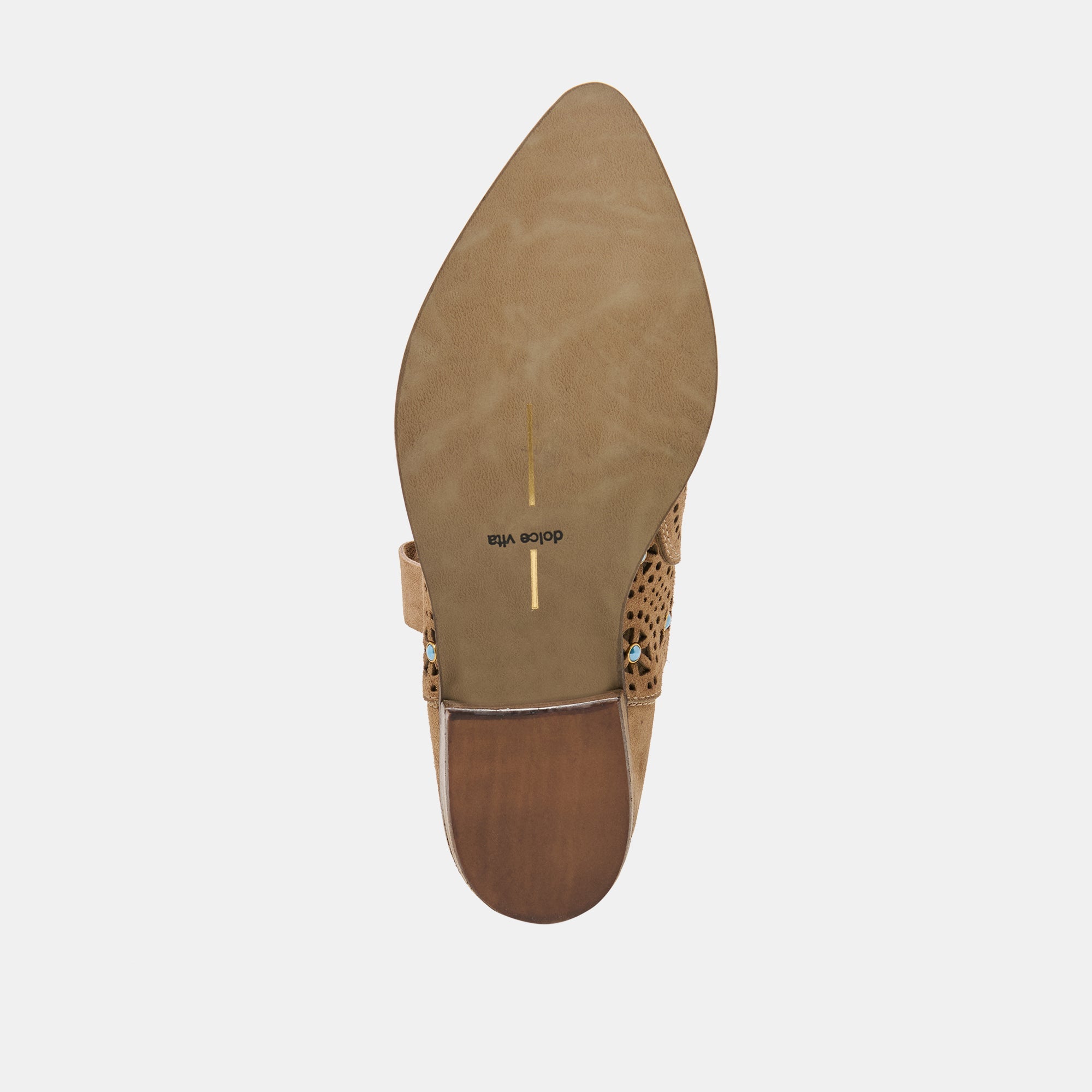 Dolce Vita SHOES | Oakly Mushroom Suede Booties