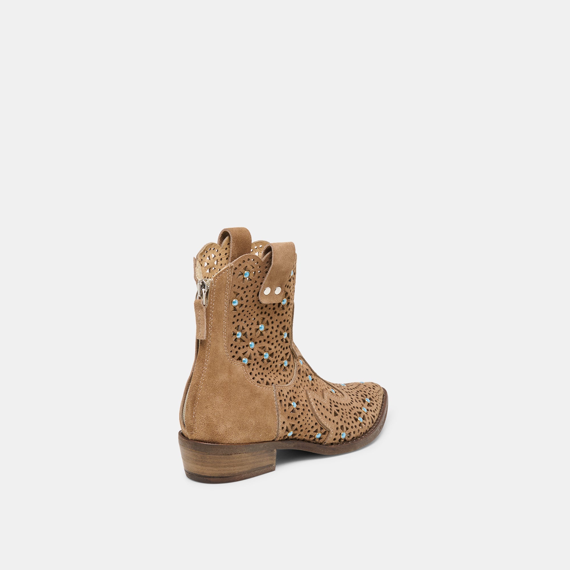 Dolce Vita SHOES | Oakly Mushroom Suede Booties