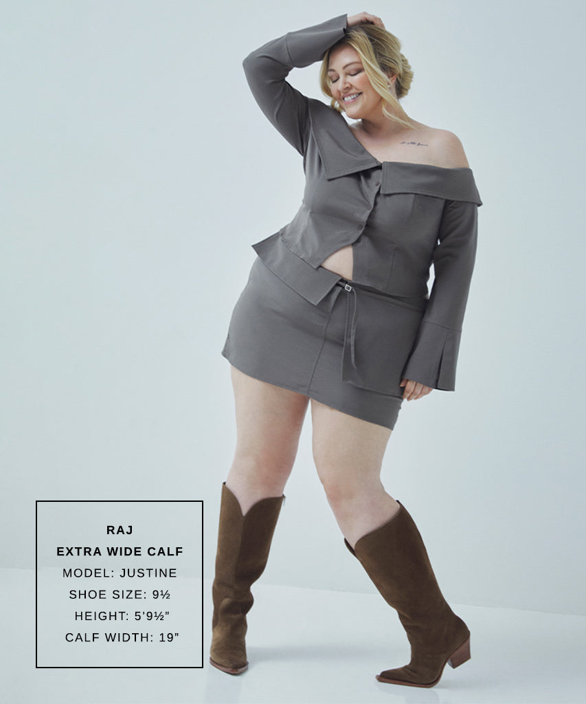 Dolce Vita SHOES | Raj Extra Wide Calf Brown Suede Boots | Suede Wide Calf Boots
 – Dolce Vita