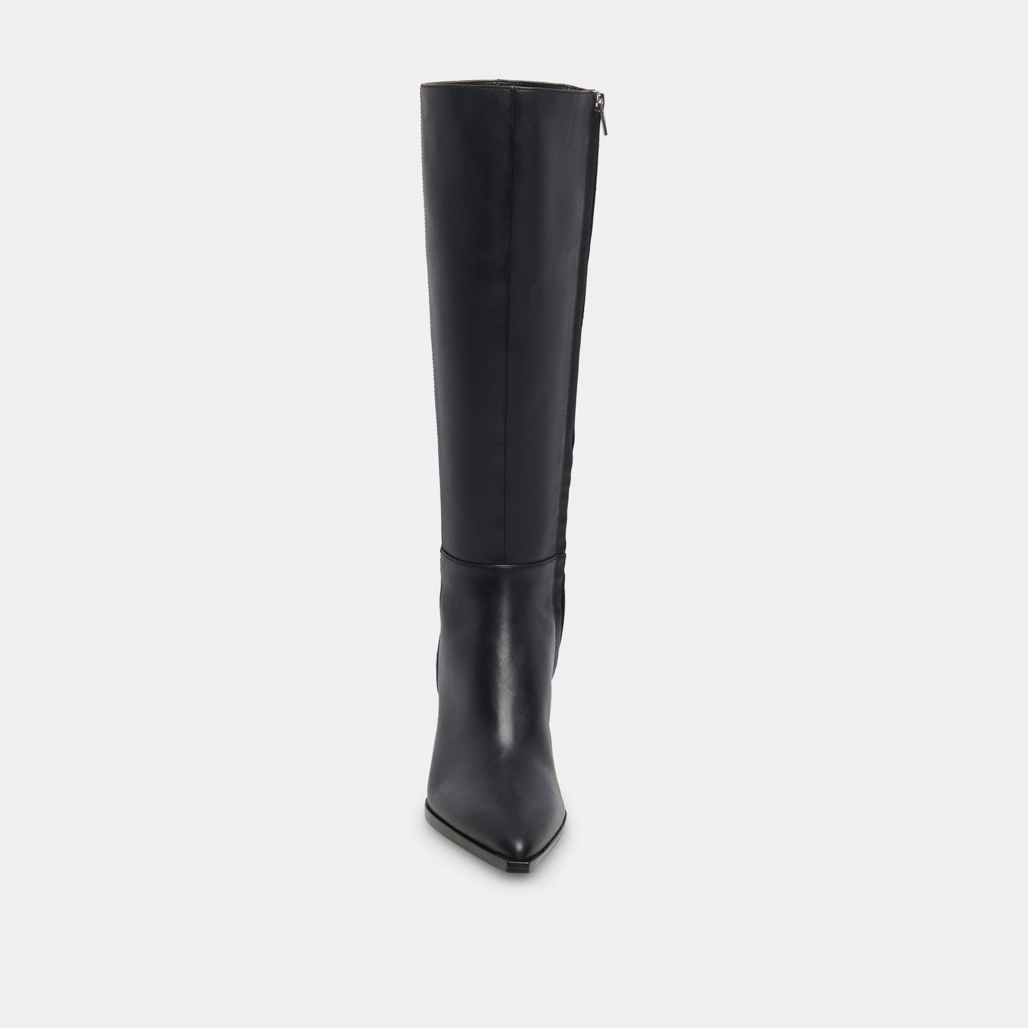 Dolce Vita SHOES | Auggie Wide Calf Boots | Black Leather Boots by Dolce Vita