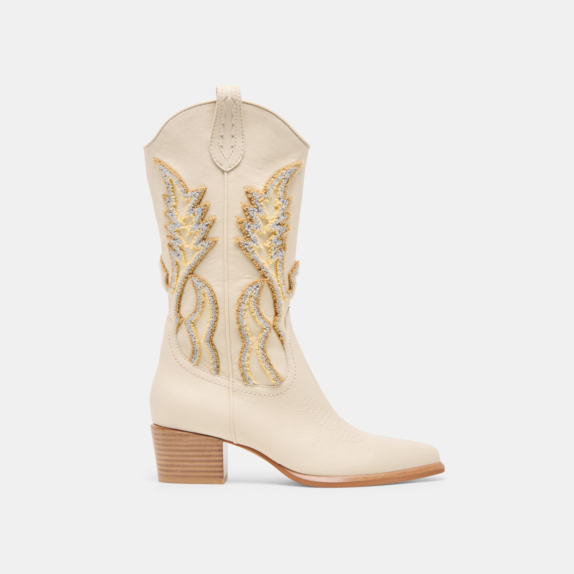 Dolce Vita SHOES | Vila Ivory Leather Boots