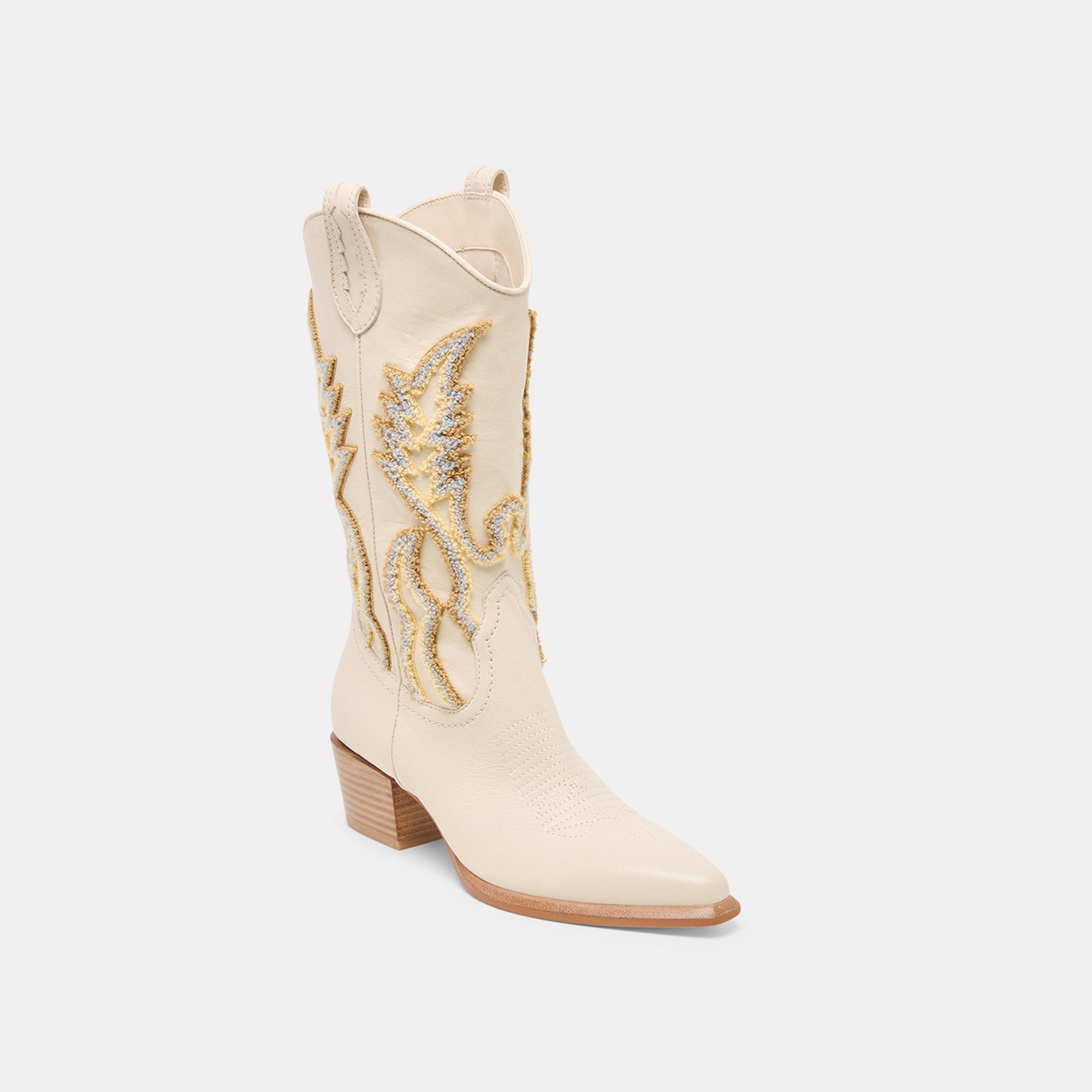Dolce Vita SHOES | Vila Ivory Leather Boots