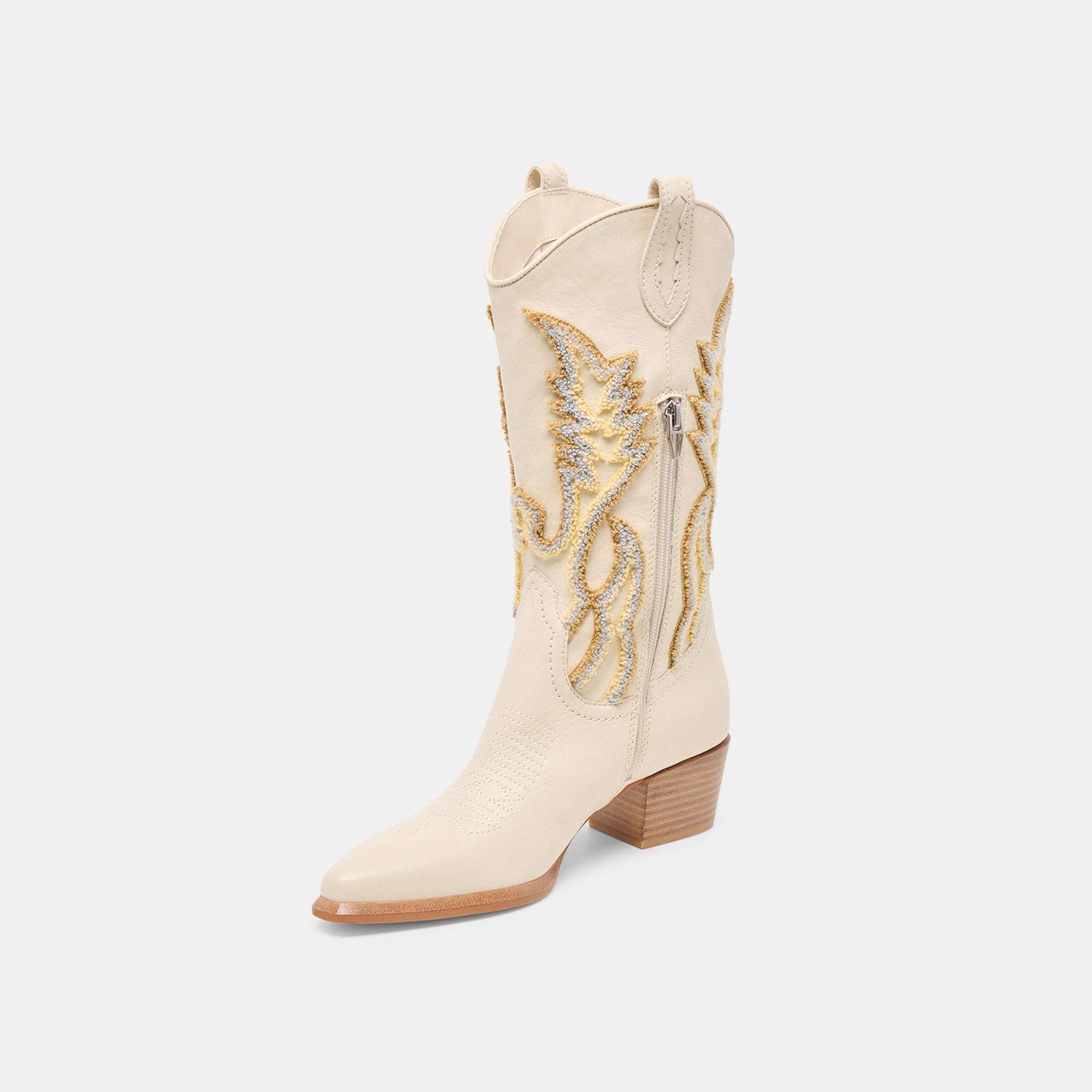 Dolce Vita SHOES | Vila Ivory Leather Boots