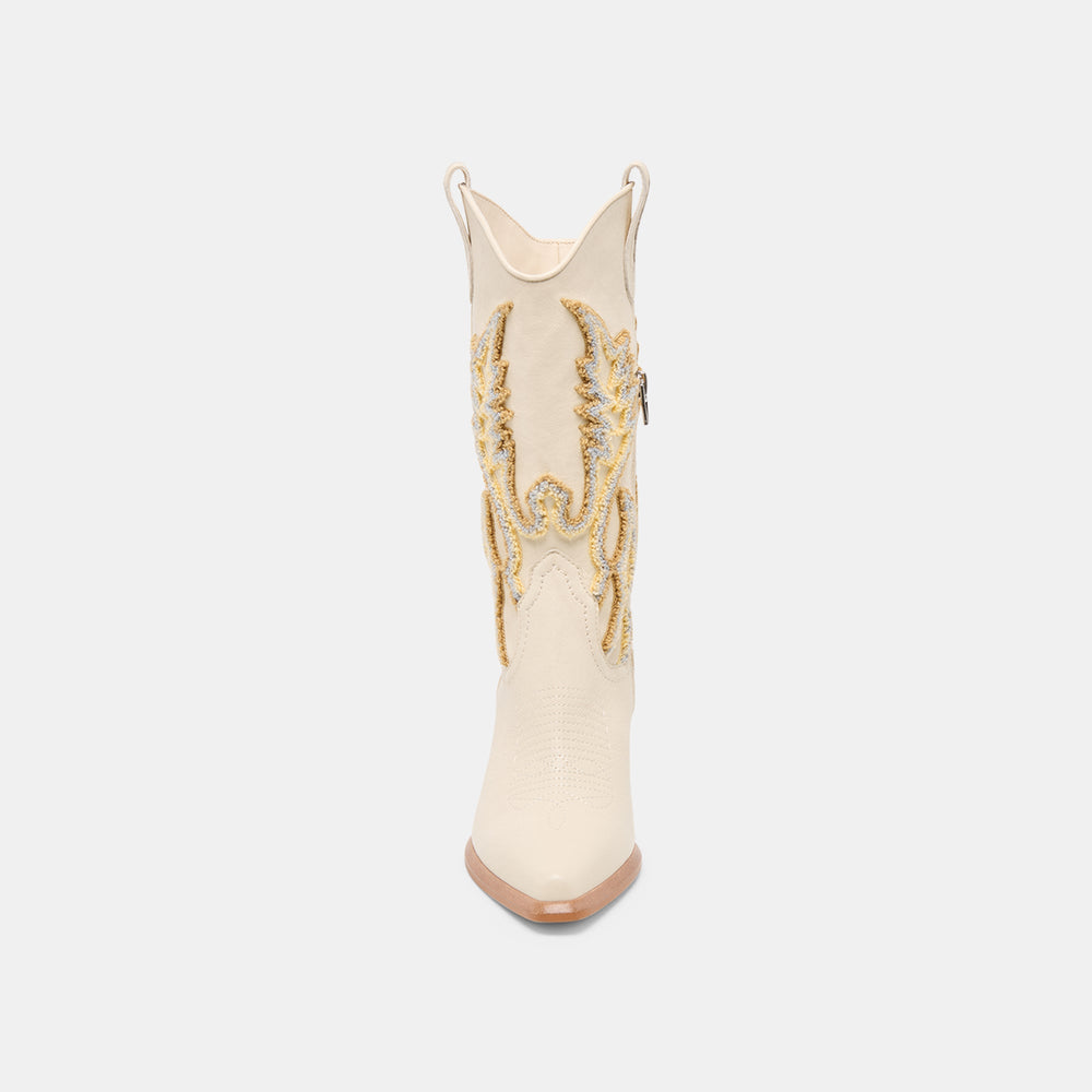 Dolce Vita SHOES | Vila Ivory Leather Boots