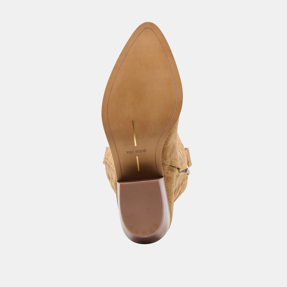 Dolce Vita SHOES | Mirla Lt Brown Suede Boots