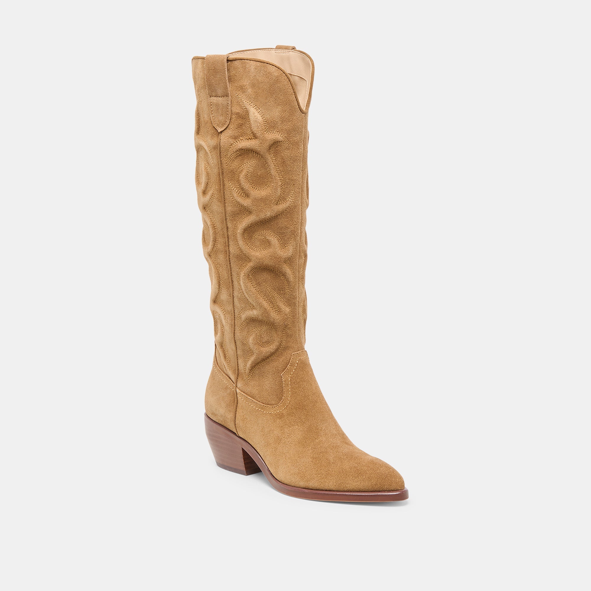 Dolce Vita SHOES | Mirla Lt Brown Suede Boots