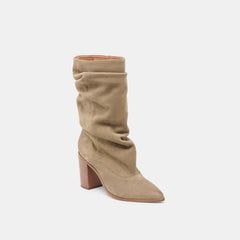 Dolce Vita SHOES | Talina Olive Suede Boots