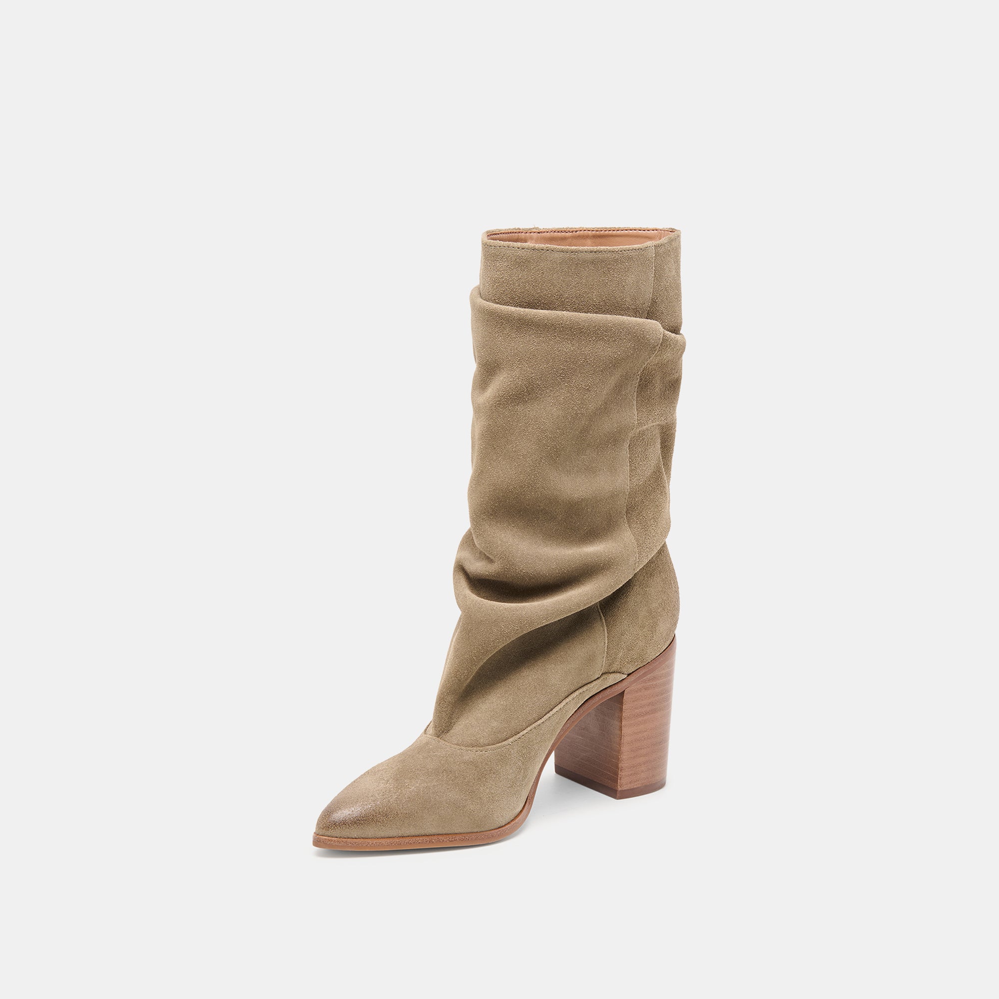 Dolce Vita SHOES | Talina Olive Suede Boots