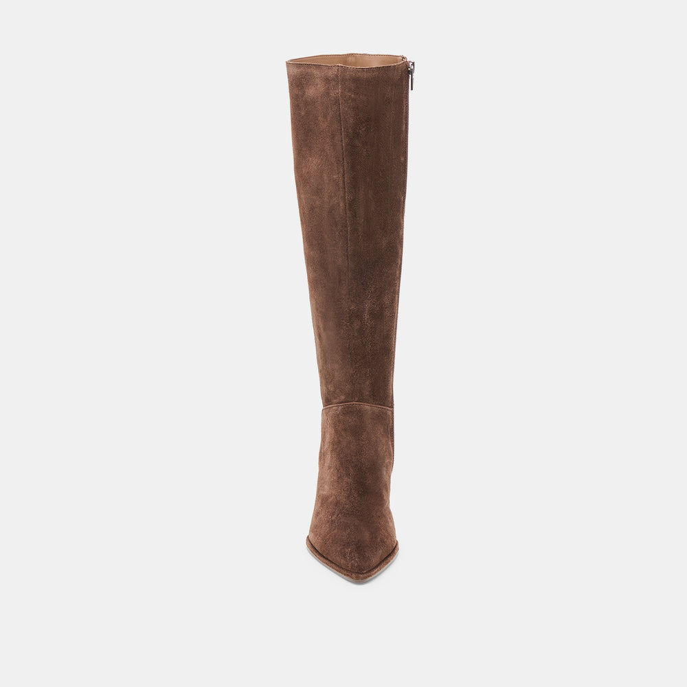 Dolce Vita SHOES | Aldy Dk Brown Suede Boots