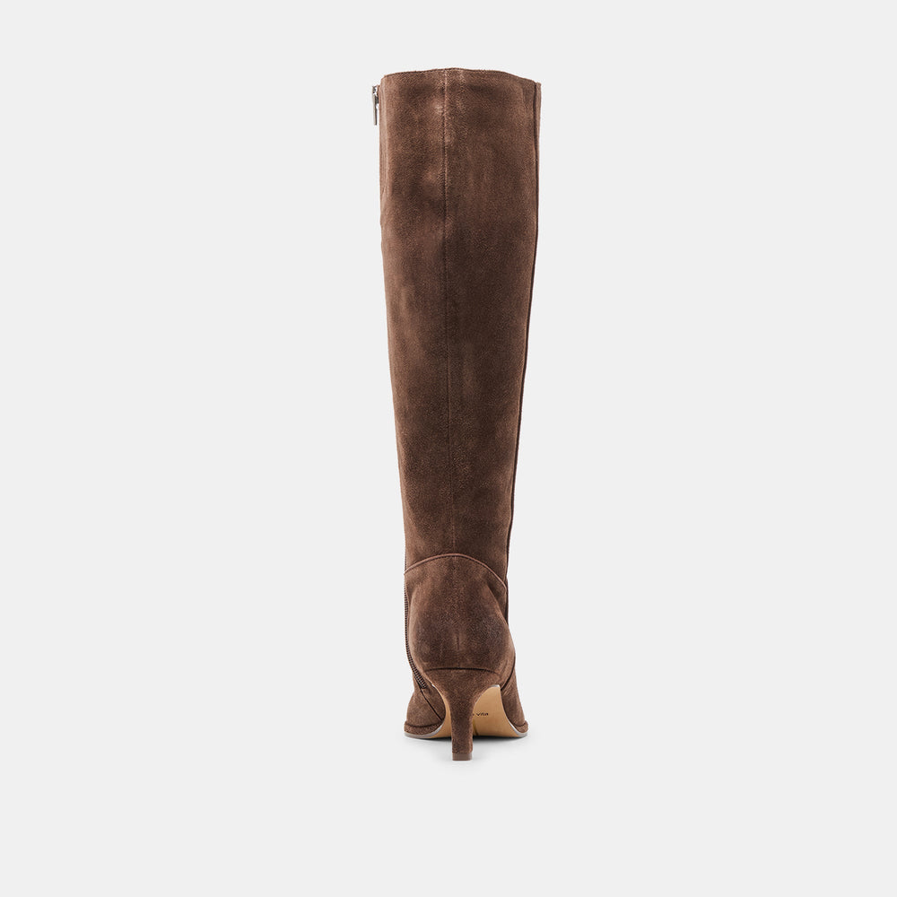 Dolce Vita SHOES | Aldy Dk Brown Suede Boots