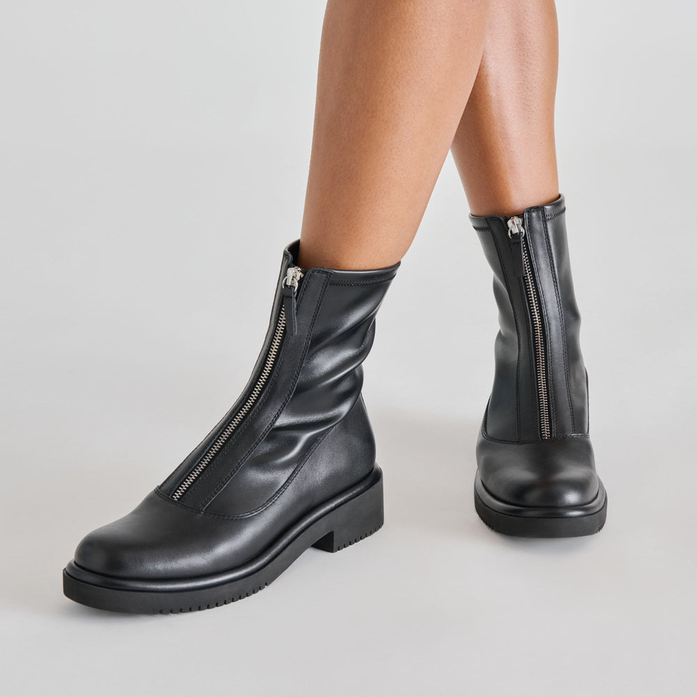 Dolce Vita SHOES | Shante Black Leather Boots