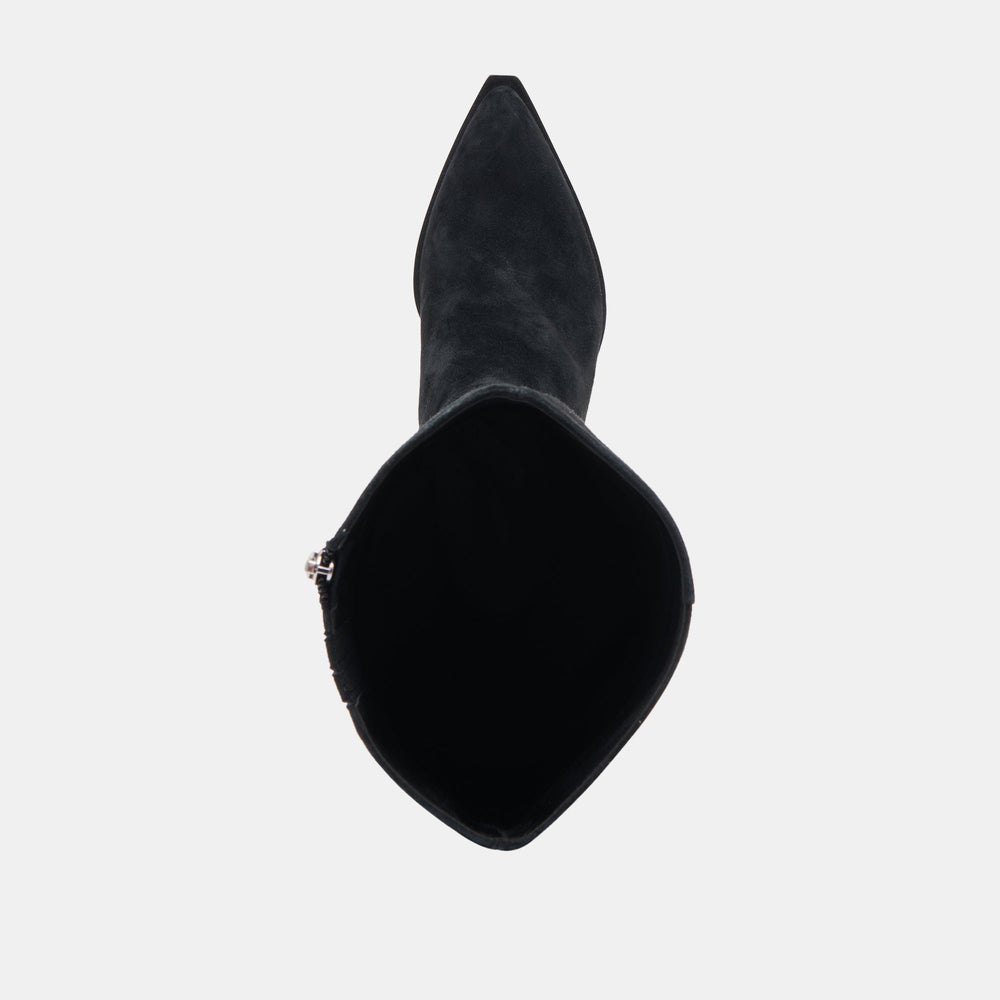 Dolce Vita SHOES | Auggie Boots | Onyx Suede Boots by Dolce Vita