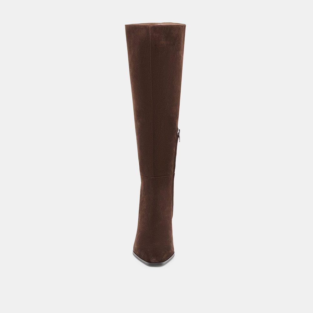 Dolce Vita SHOES | Emmi Dk Brown Suede Boots