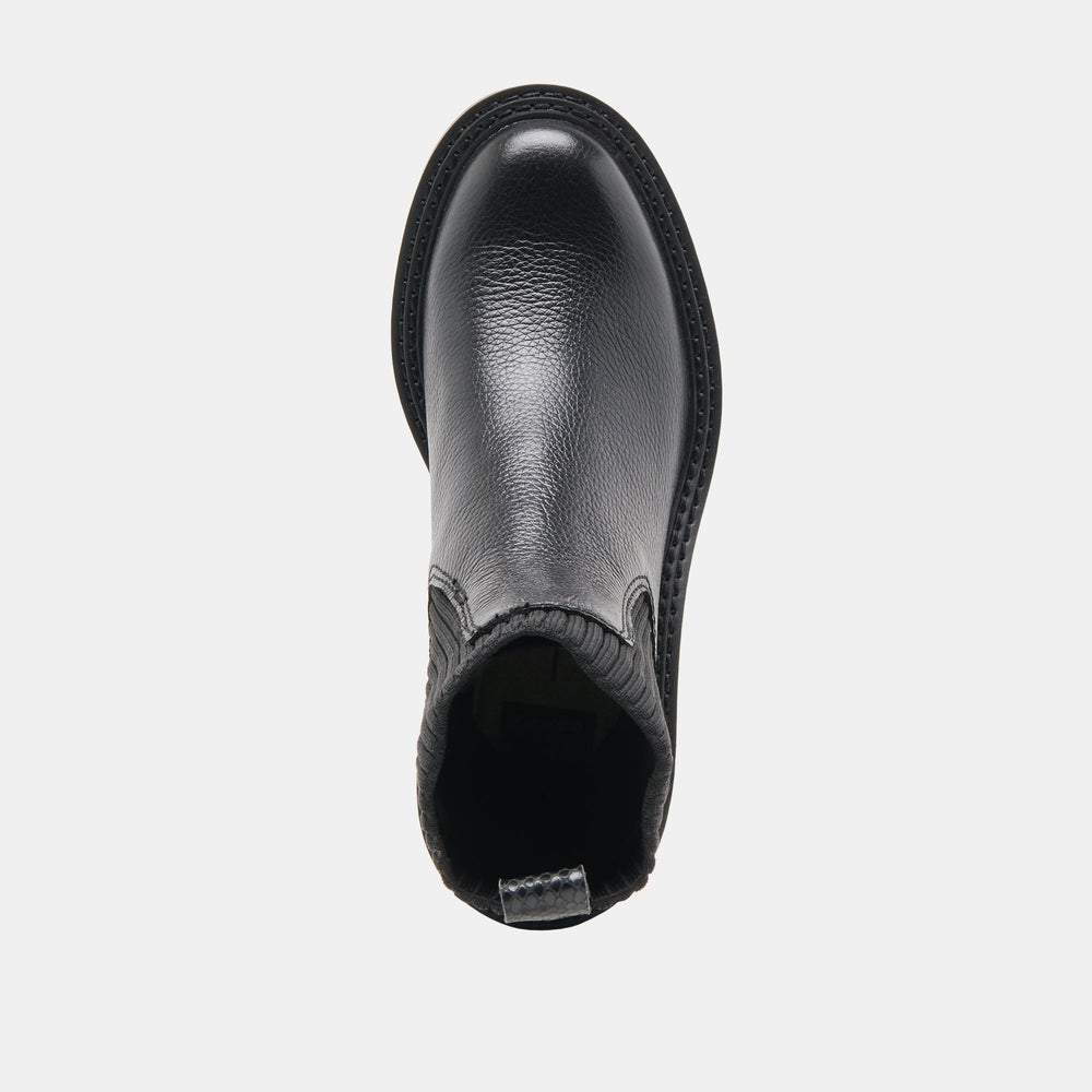 Dolce Vita SHOES | Hilora H2O Waterproof Black Leather Boots