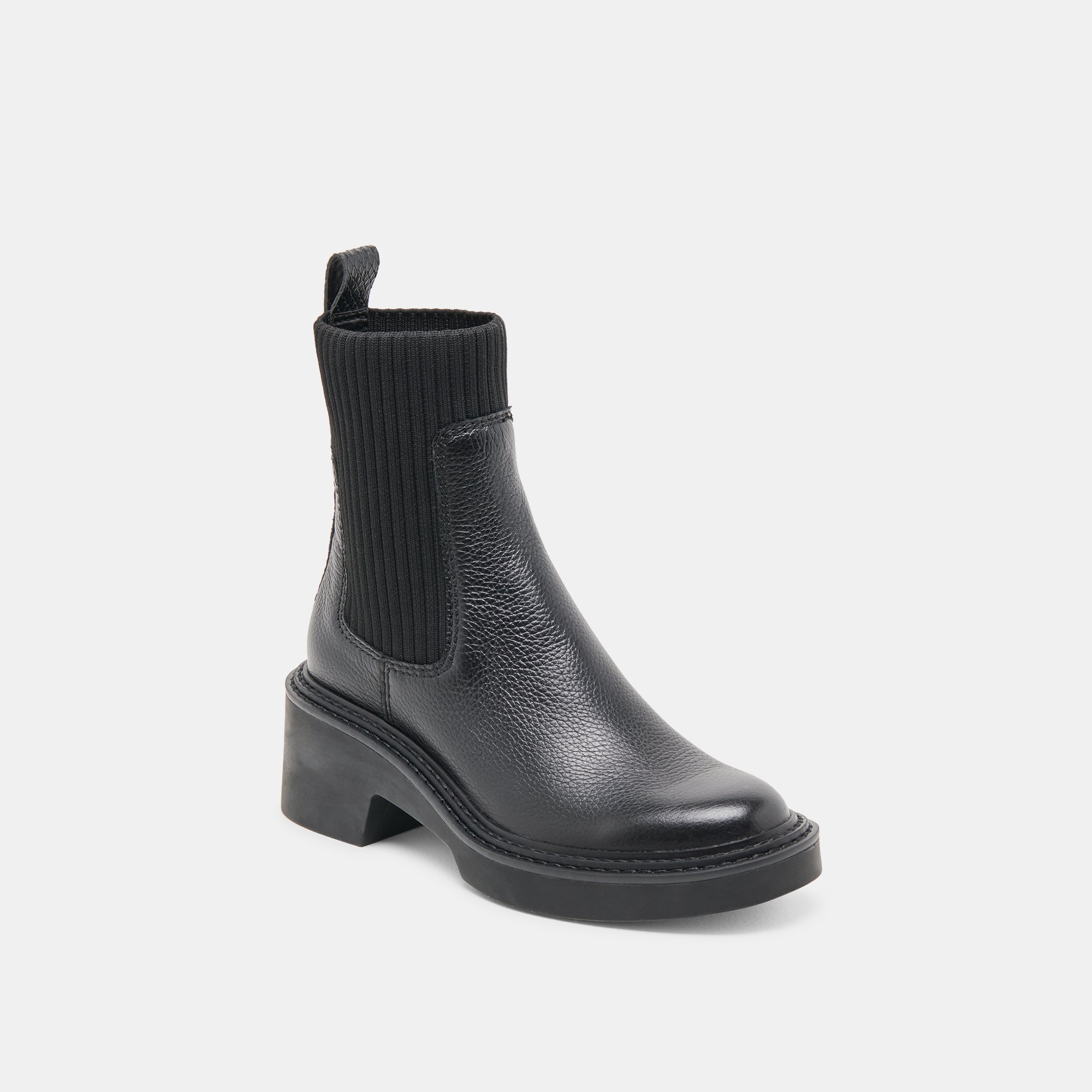 Dolce Vita SHOES | Hilora H2O Waterproof Black Leather Boots