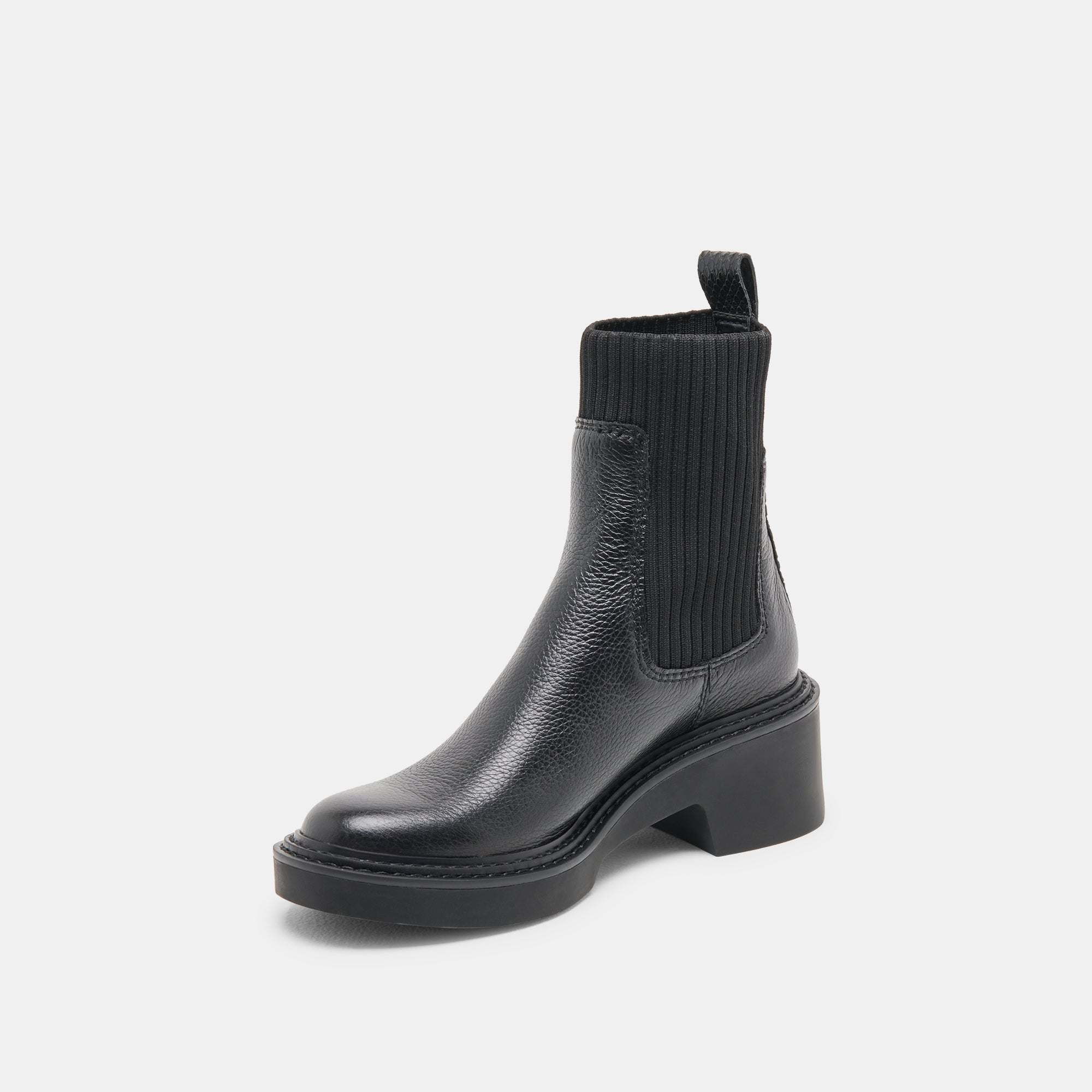 Dolce Vita SHOES | Hilora H2O Waterproof Black Leather Boots