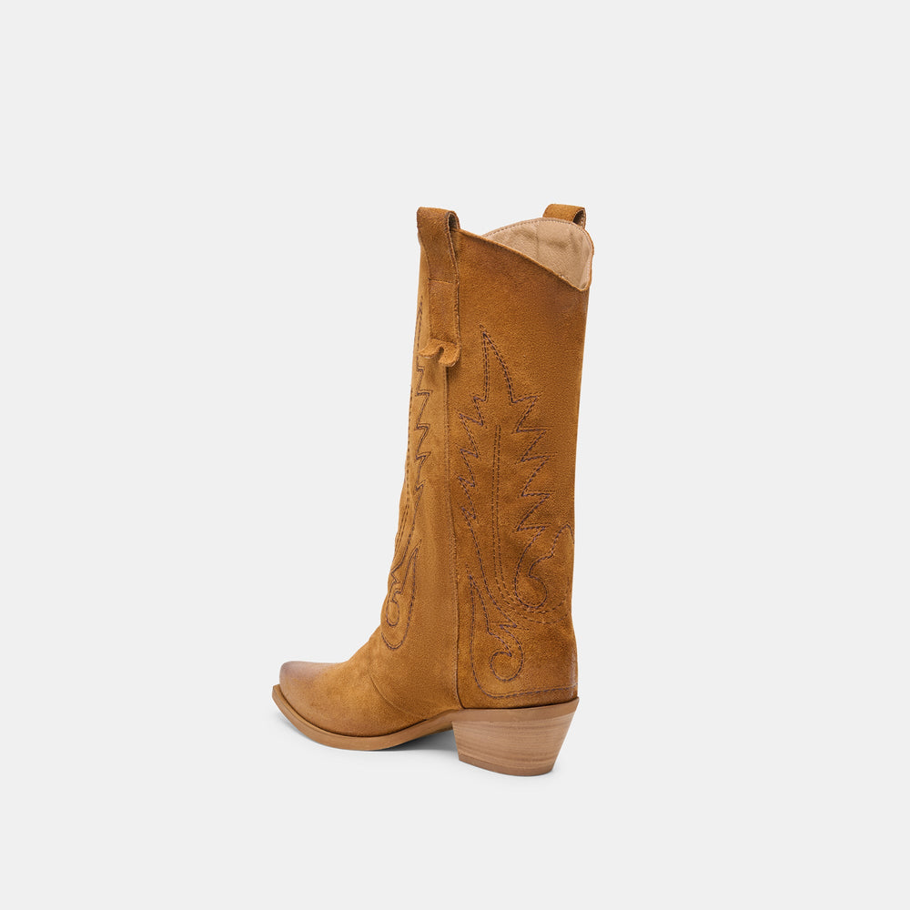 Dolce Vita SHOES | Sammy Chestnut Suede Boots