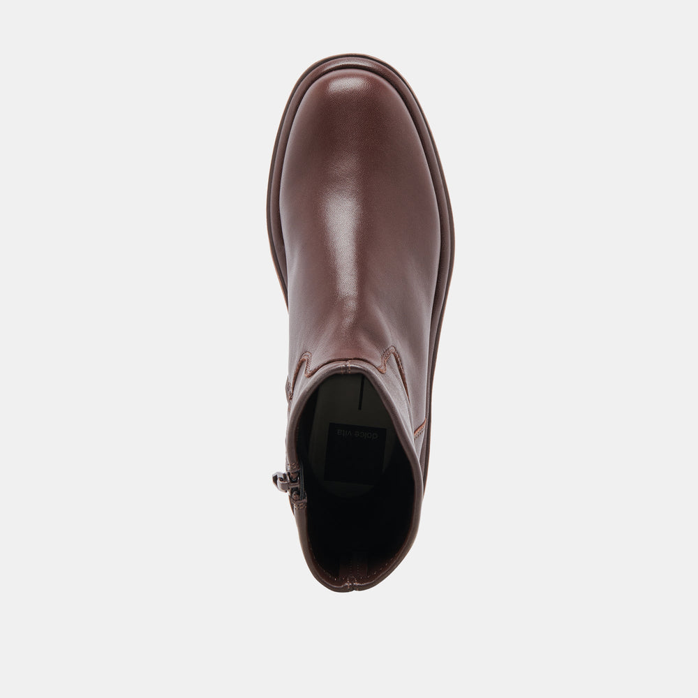 Dolce Vita SHOES | Simaya H2O Waterproof Mahogany Leather Boots