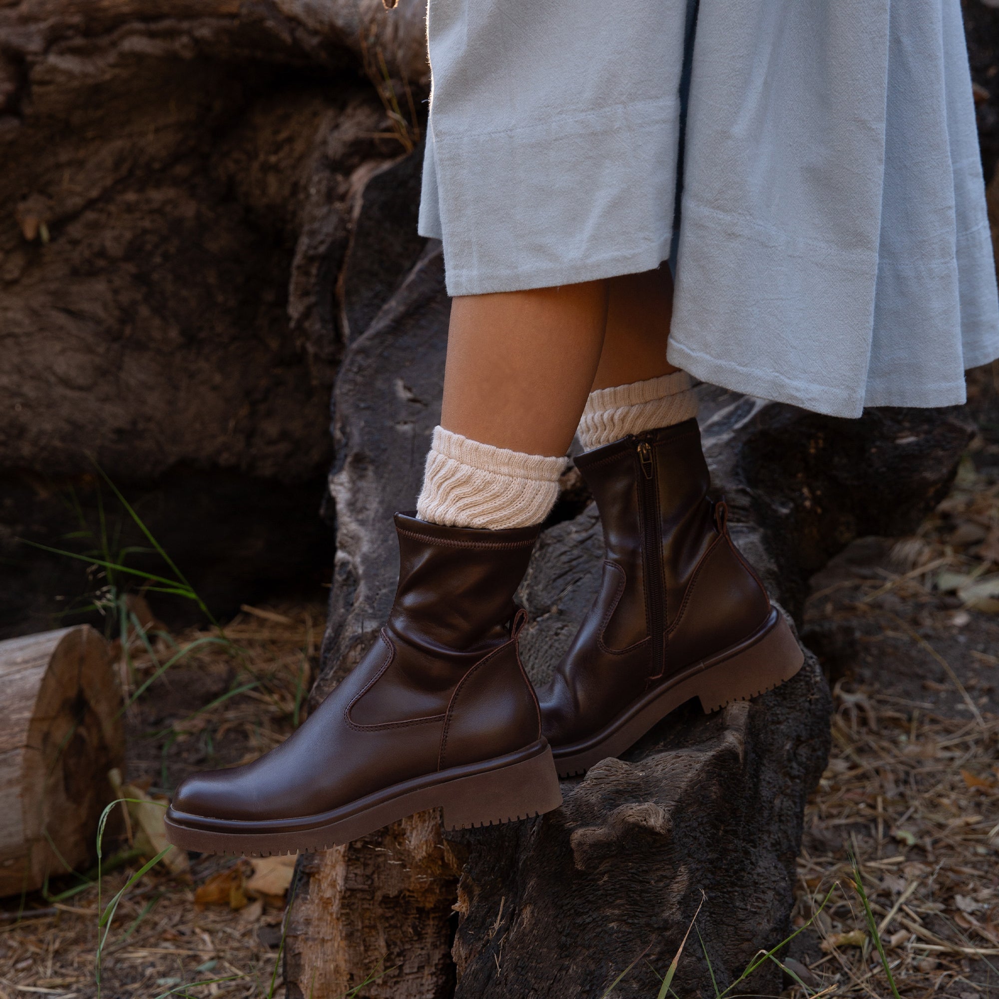 Dolce Vita SHOES | Simaya H2O Waterproof Mahogany Leather Boots