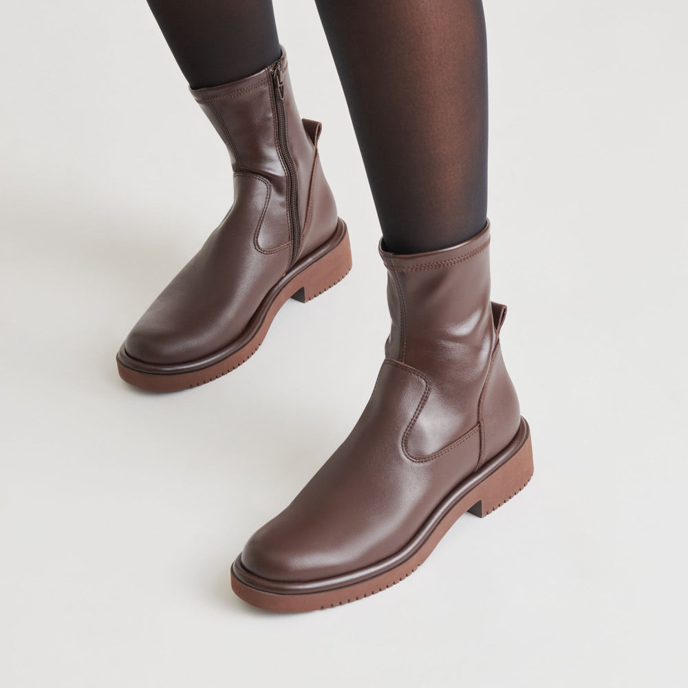 Dolce Vita SHOES | Simaya H2O Waterproof Mahogany Leather Boots