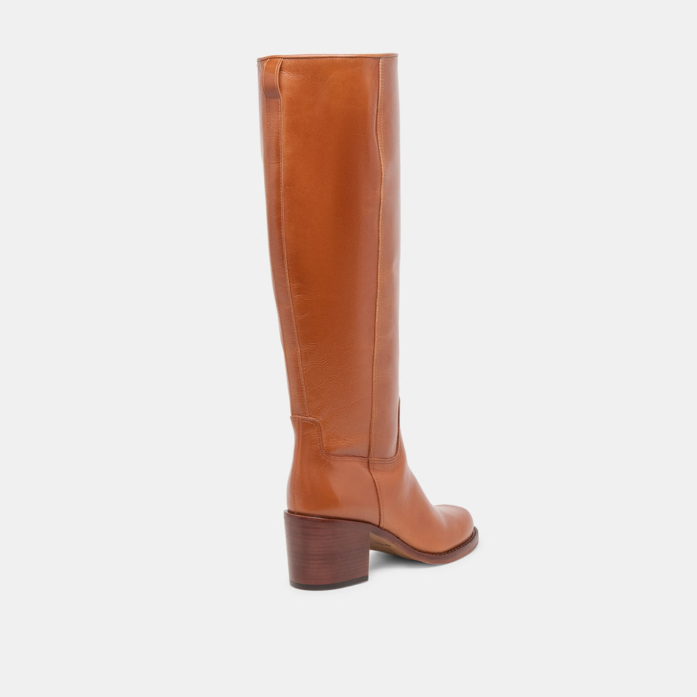 Dolce Vita SHOES | Lucyle Tan Leather Boots