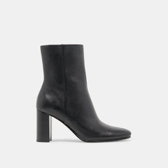 Dolce Vita SHOES | Suzy Wide Black Leather Booties