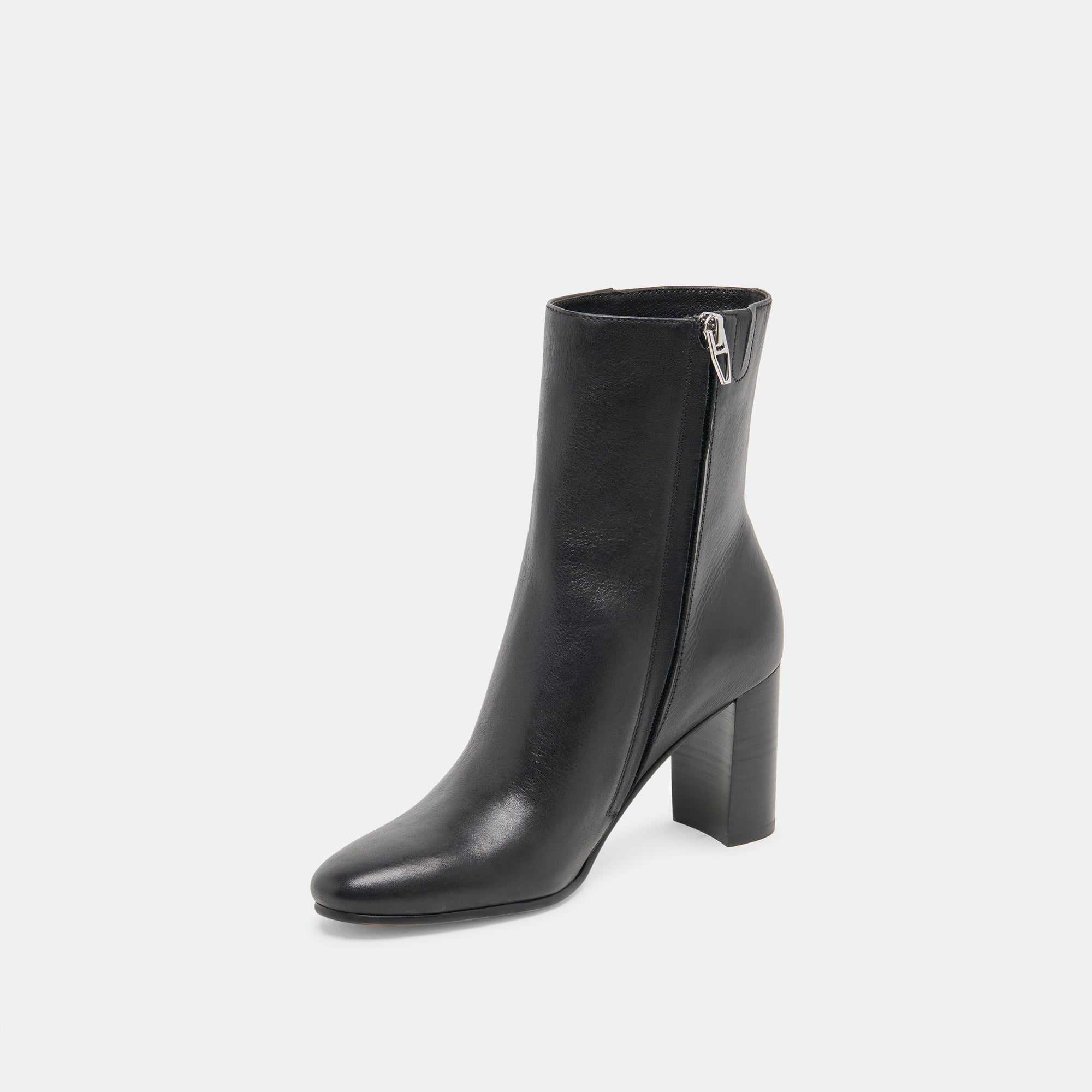 Dolce Vita SHOES | Suzy Wide Black Leather Booties