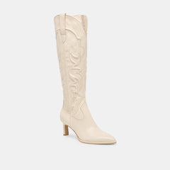 Dolce Vita SHOES | Alisa Creme Leather Boots