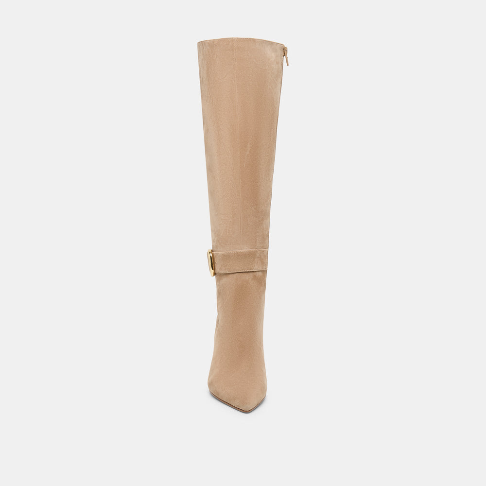 Dolce Vita SHOES | Kinzy Camel Suede Boots