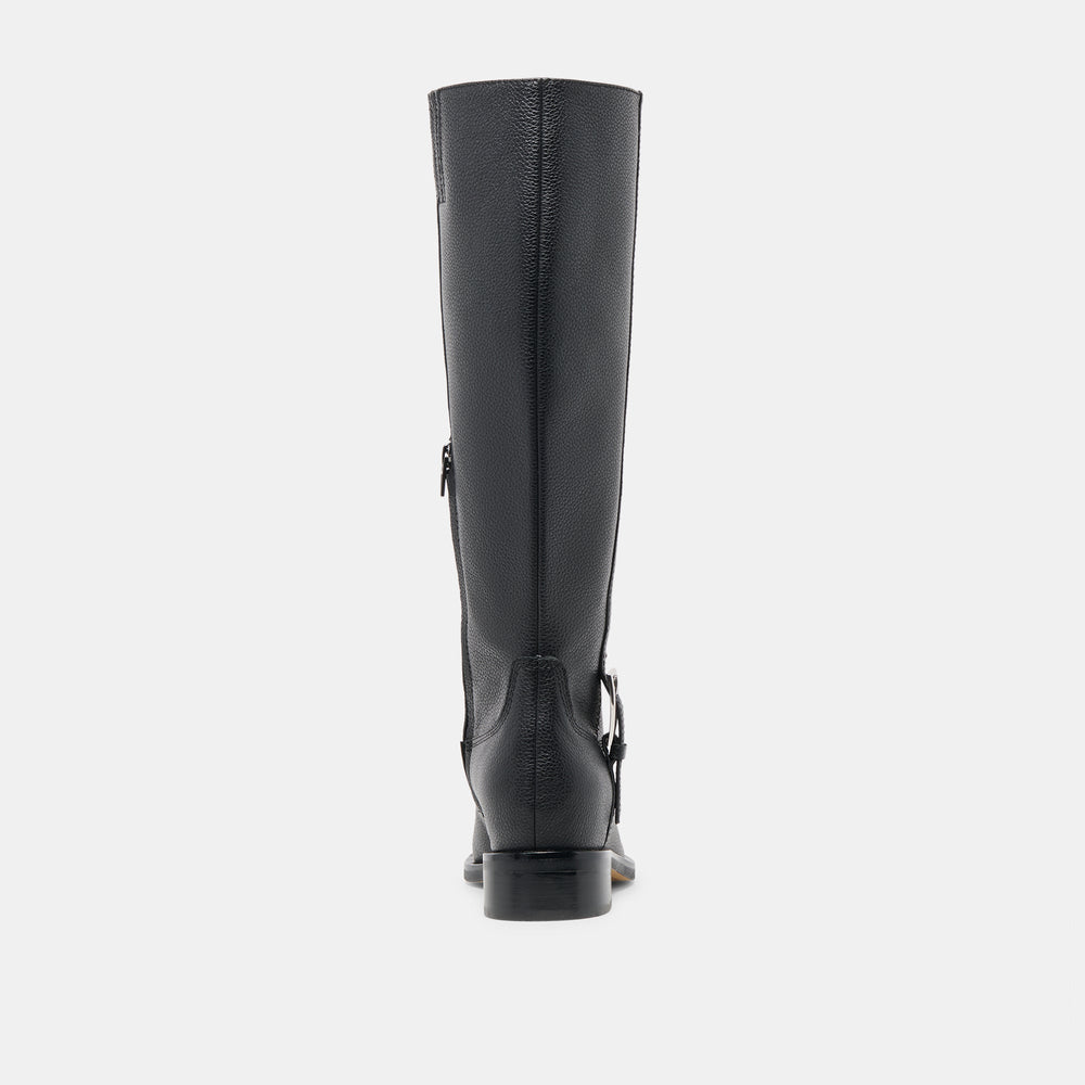 Dolce Vita SHOES | Kilian H2O Waterproof Black Leather Boots