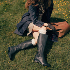 Dolce Vita SHOES | Kilian H2O Waterproof Black Leather Boots