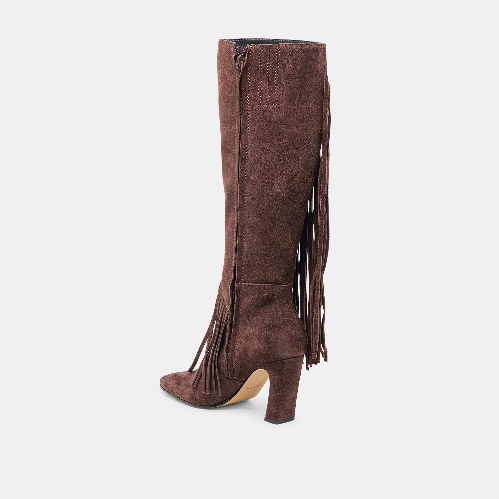 Dolce Vita SHOES | Giano Mahogany Suede Boots