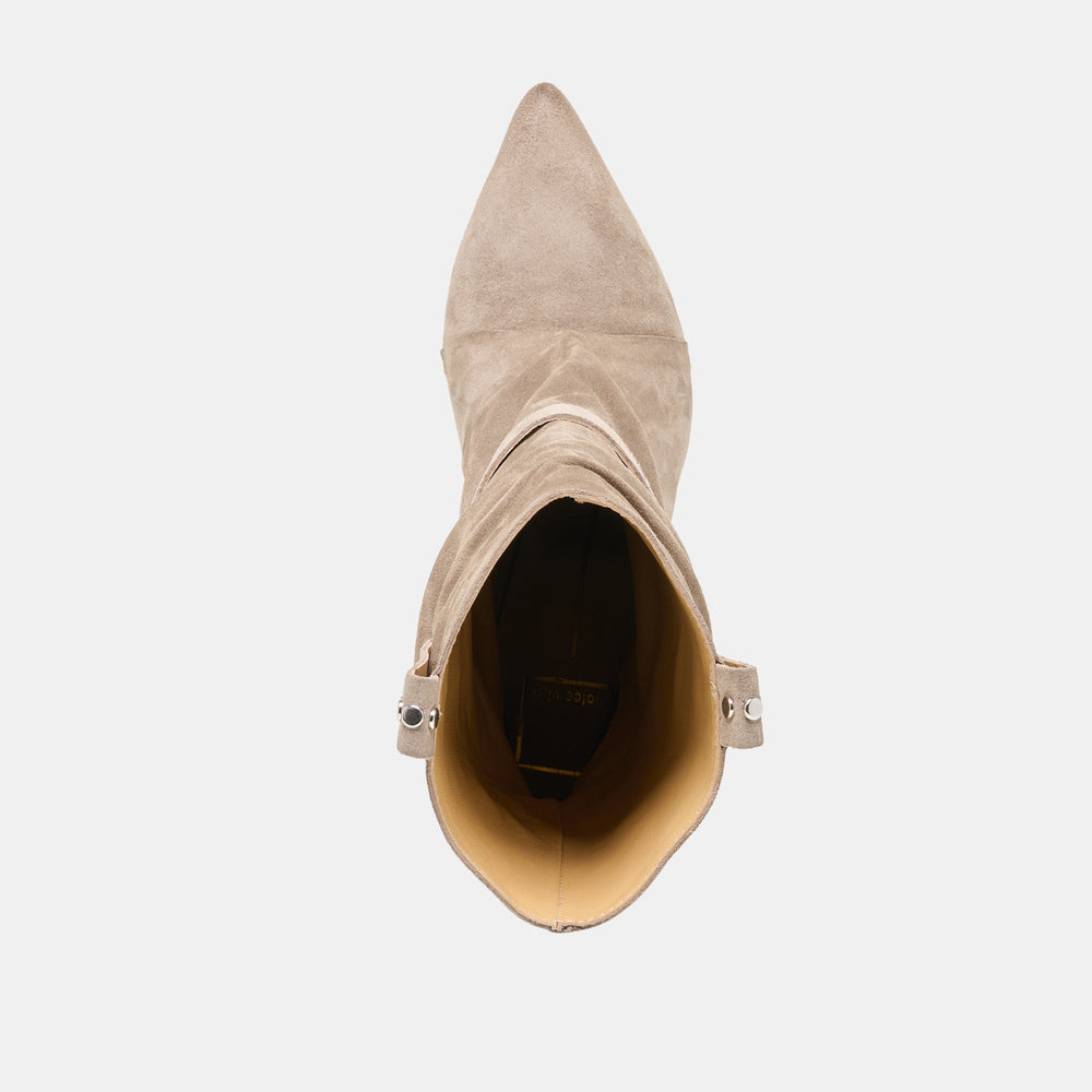 Dolce Vita SHOES | Morla Taupe Suede Boots