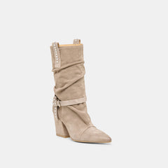 Dolce Vita SHOES | Morla Taupe Suede Boots