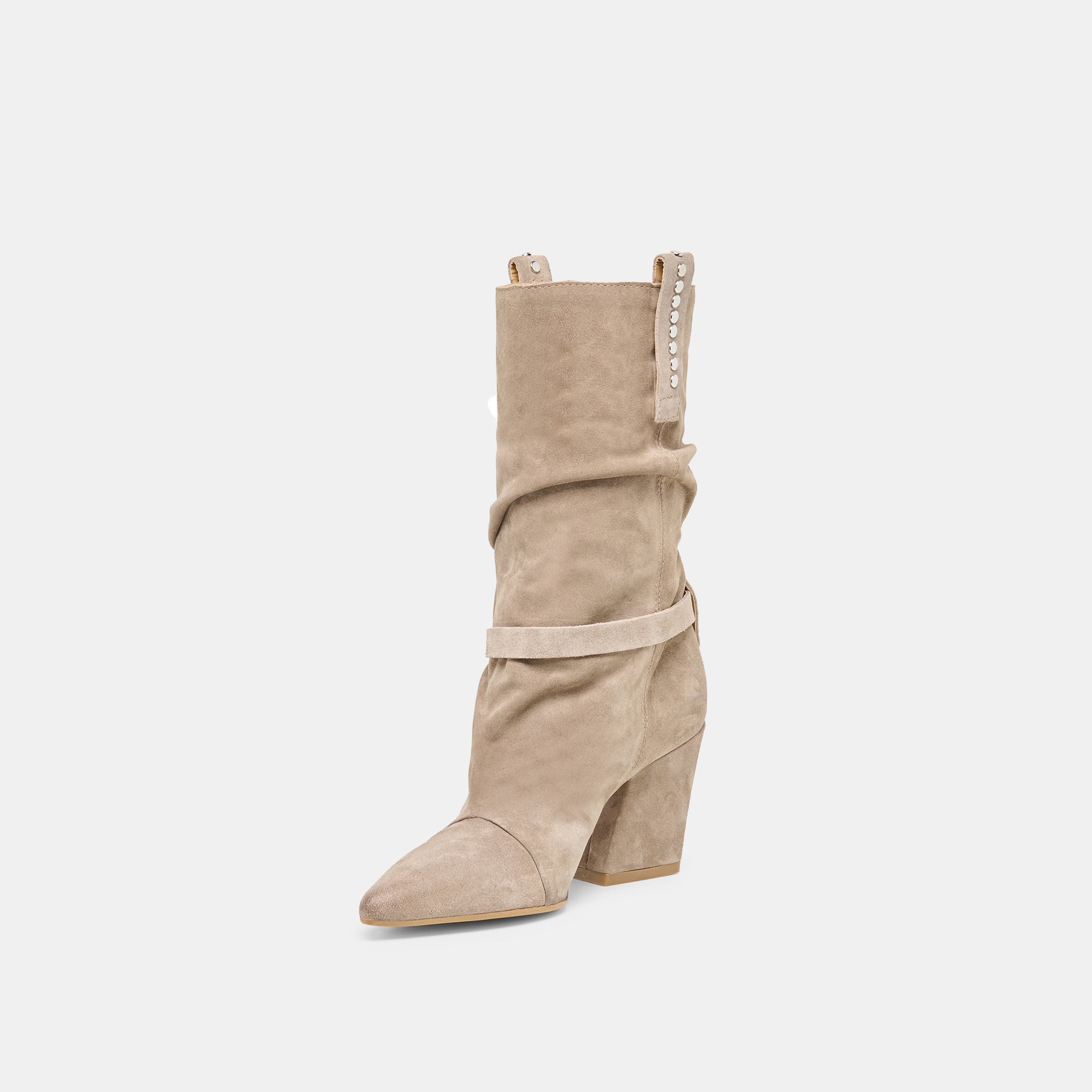 Dolce Vita SHOES | Morla Taupe Suede Boots